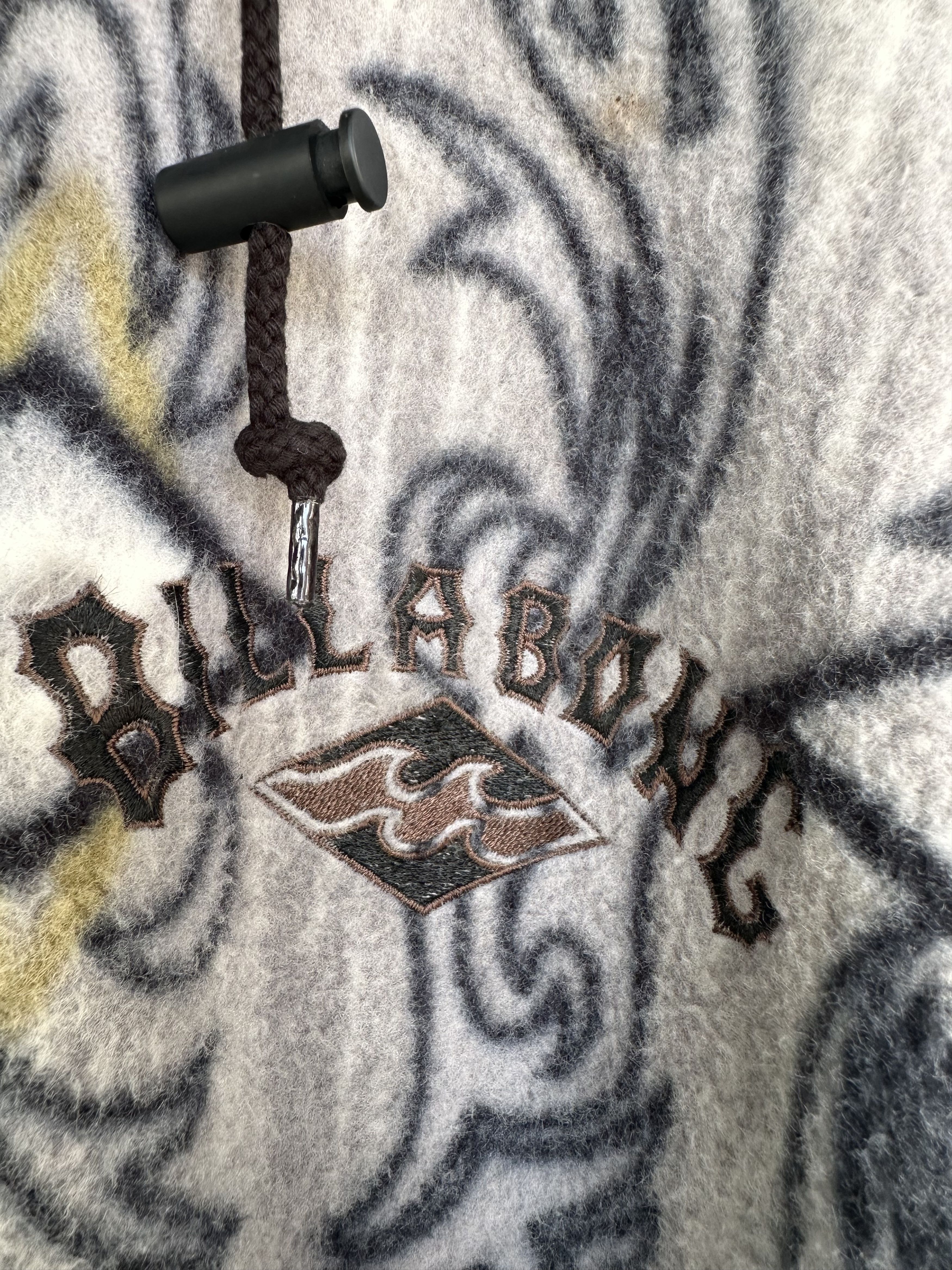 Billabong Vtg 90s Billabong Psychedelic Abstract Fleece Hoodie Jacket Size US L / EU 52-54 / 3 - 18 Thumbnail