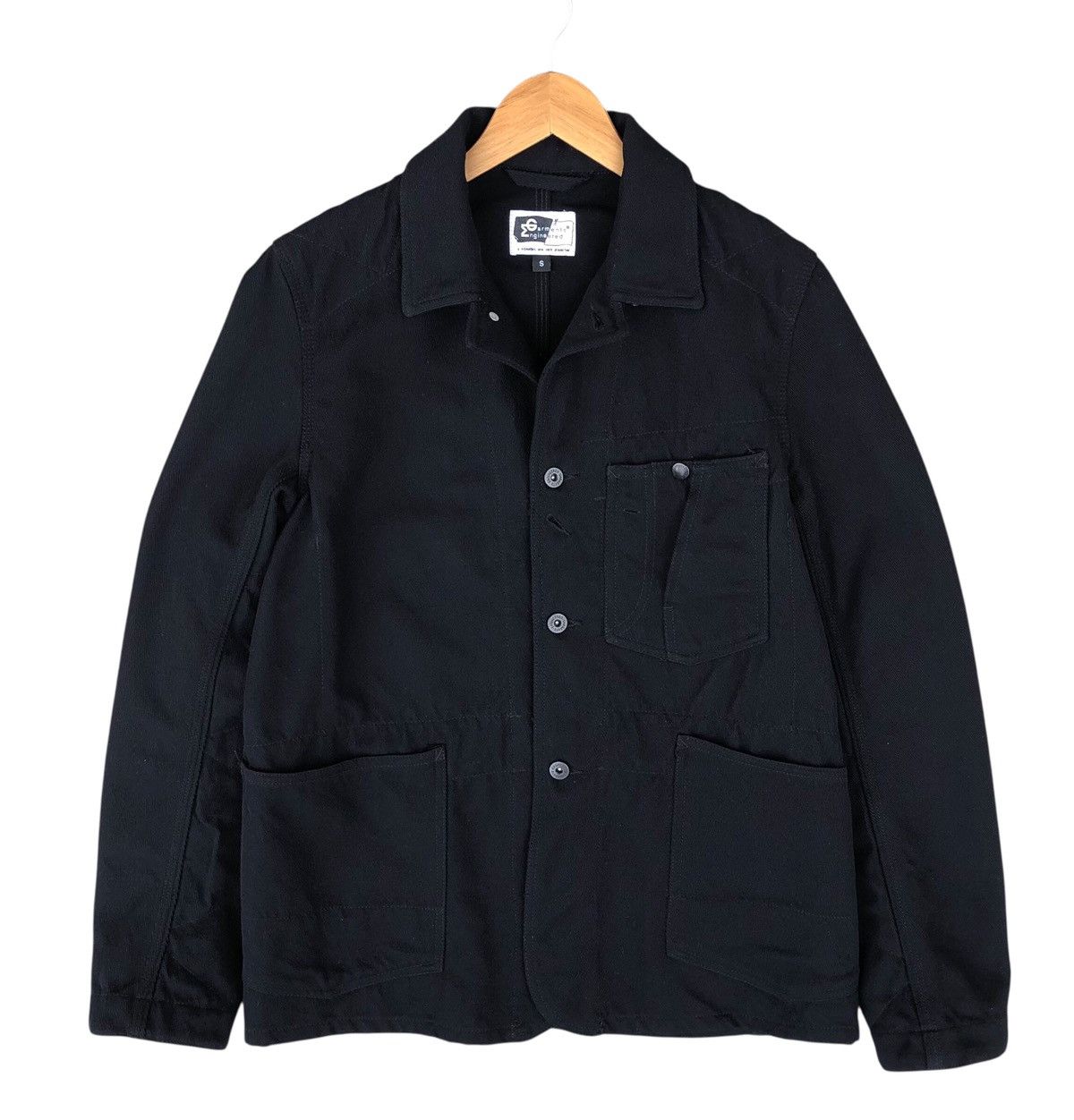 Engineered Garments Engineered Garments Chore Wool Jacket Black Made in USA 🇺🇸 Size US M / EU 48-50 / 2 - 2 Thumbnail