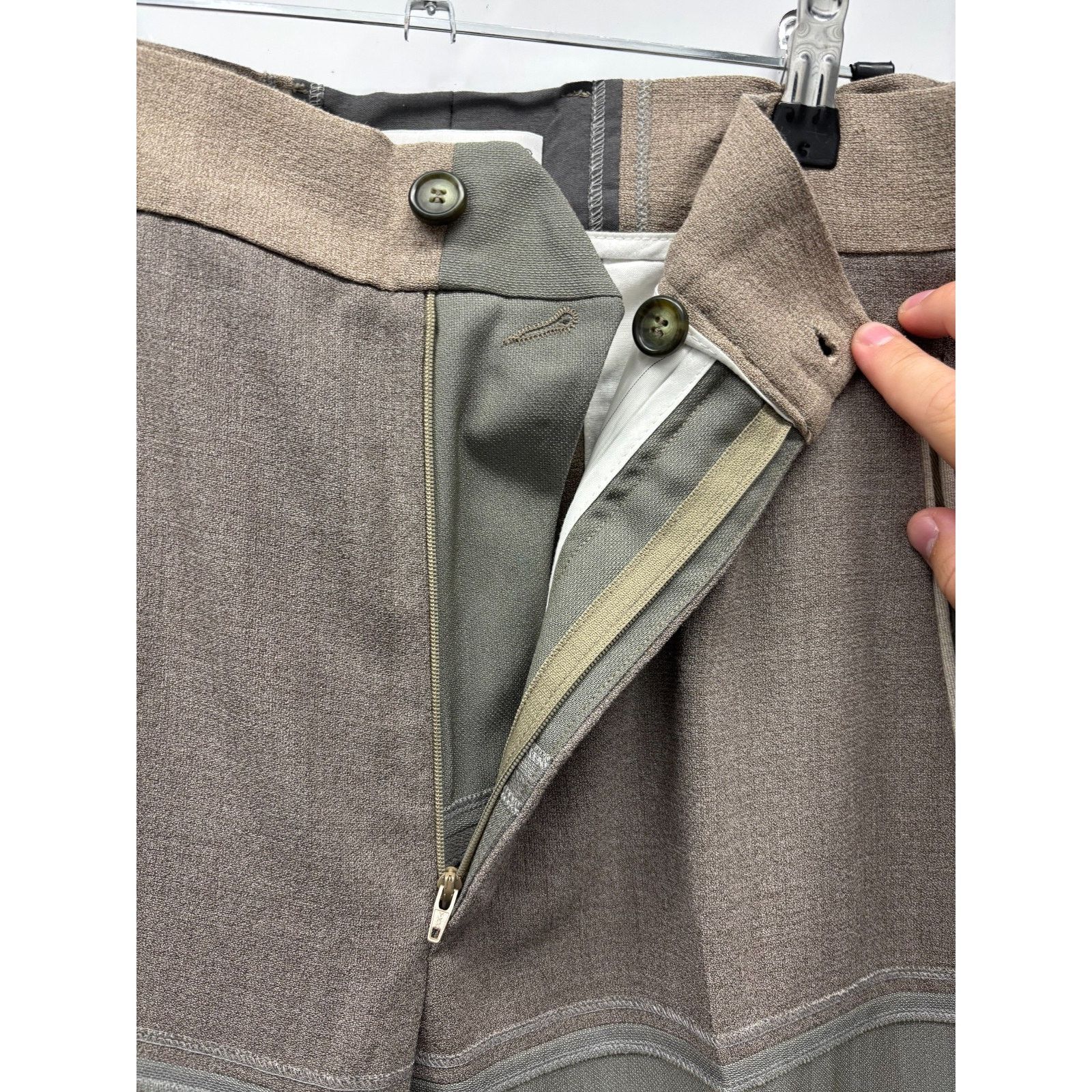 Dolce & Gabbana NWT Vintage 90s Dolce & Gabbana Patchwork Trousers Sz IT 46 Size US 30 / EU 46 - 6 Thumbnail