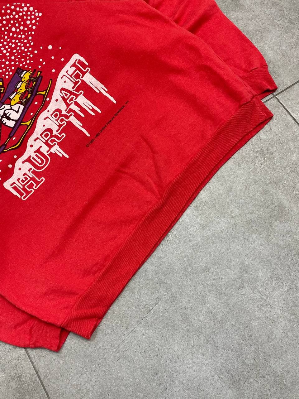 Peanuts Vintage Peanuts Snoopy Sport Christmas Snow Sweatshirt Size US XL / EU 56 / 4 - 11 Thumbnail