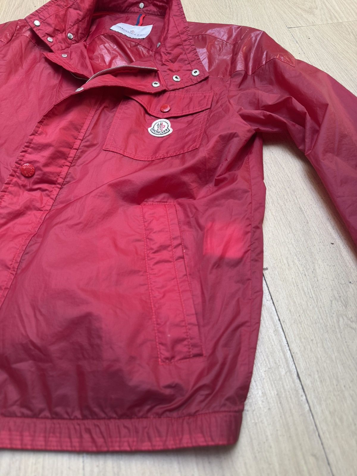 Moncler Moncler nylon avant garde old money jacket Size US M / EU 48-50 / 2 - 4 Thumbnail