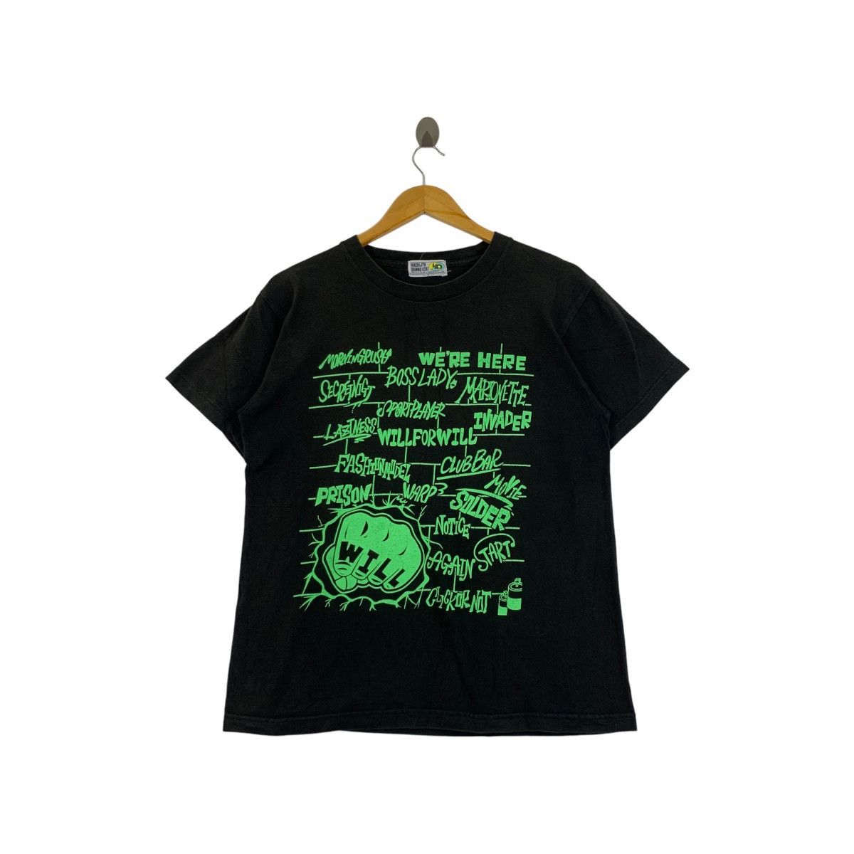 WILL OF DMC Morning Crush Solder Hip Hop Rap Tee Shirt