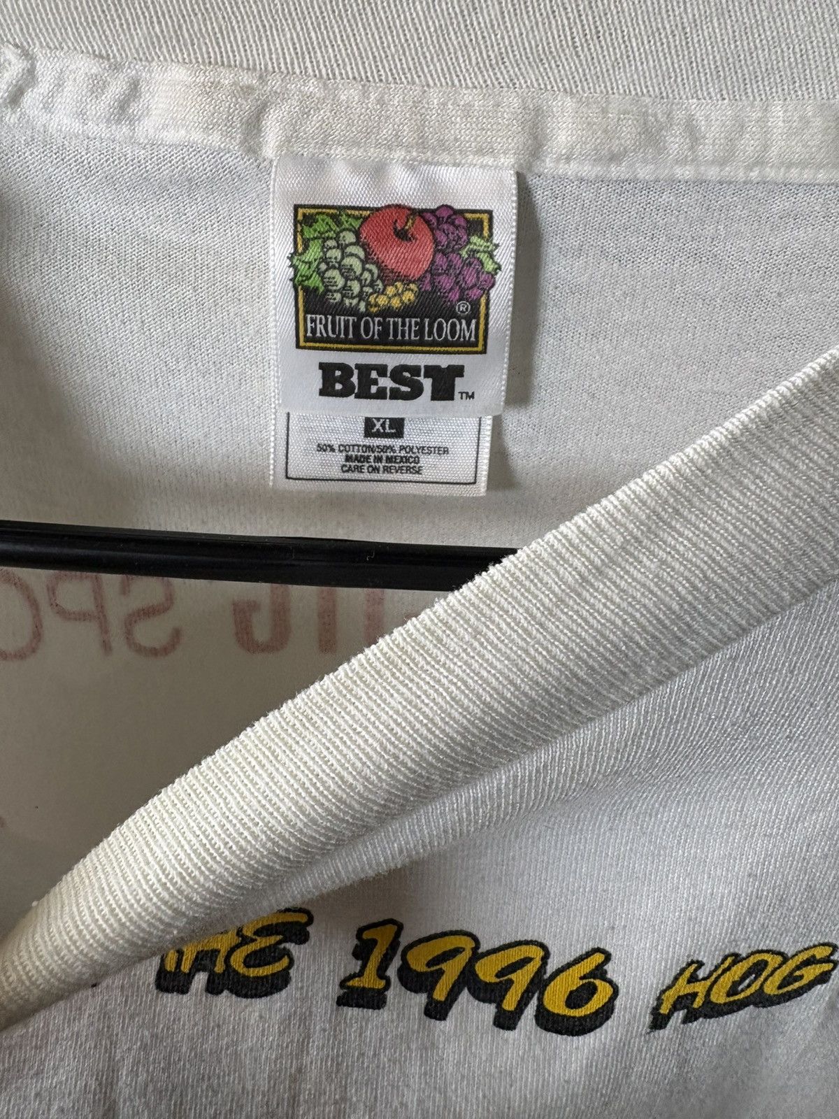 Fruit Of The Loom × Vintage 1996 Pig Fest Vienna Georgia T-Shirt Size US XL / EU 56 / 4 - 3 Thumbnail