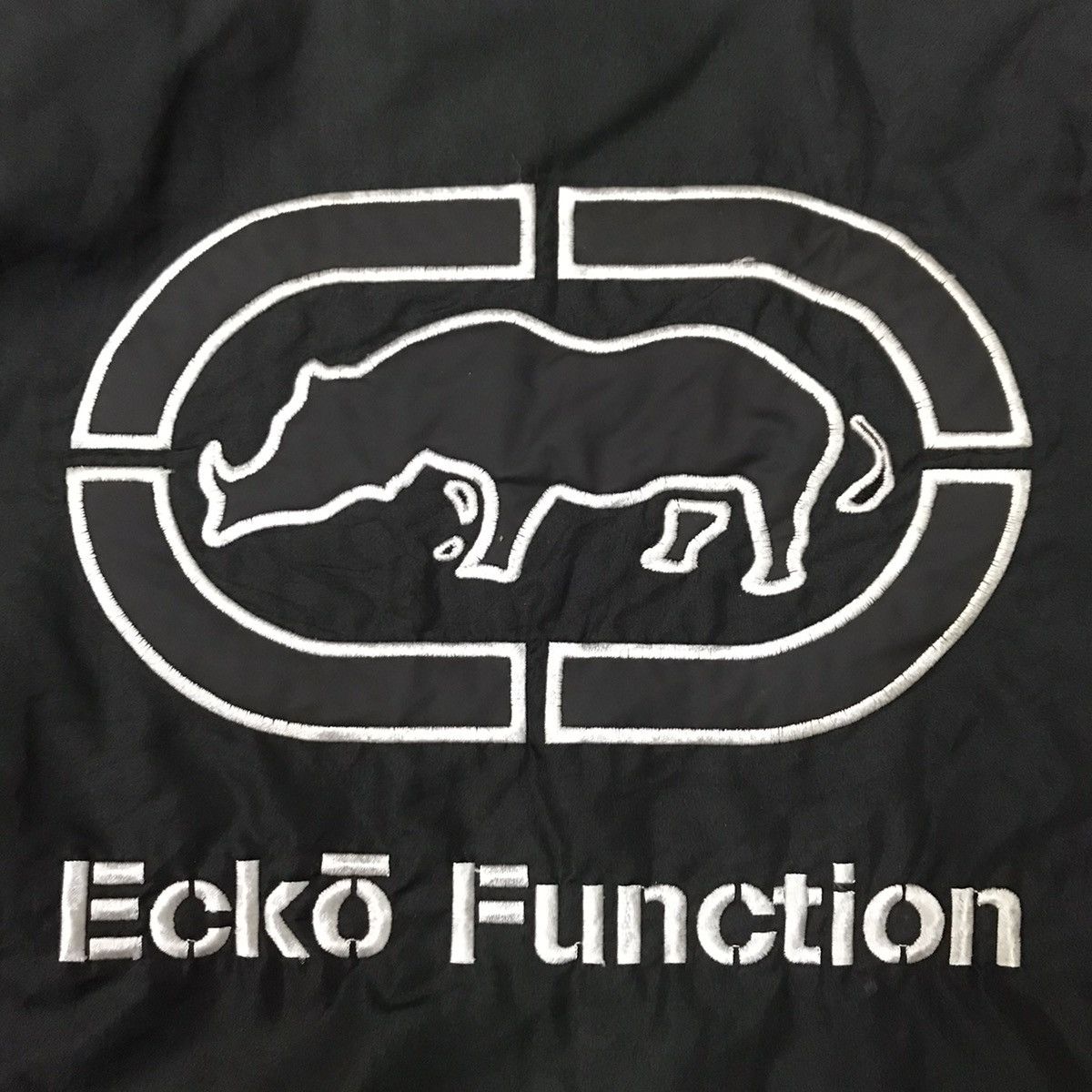 Ecko Unltd. × JNCO × Vintage Vintage Ecko Function Backhit Biglogo Windbreaker Jacket Size US XL / EU 56 / 4 - 3 Thumbnail