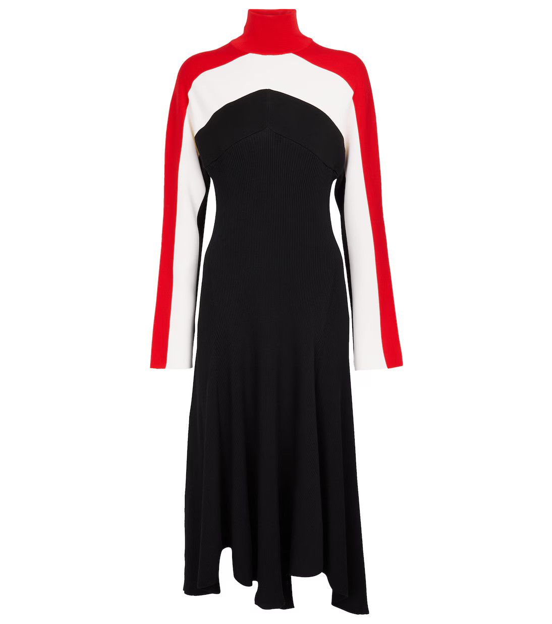 Jil Sander o1y0925 Midi Dress in Multicolor Size XS / US 0-2 / IT 36-38 - 1 Thumbnail