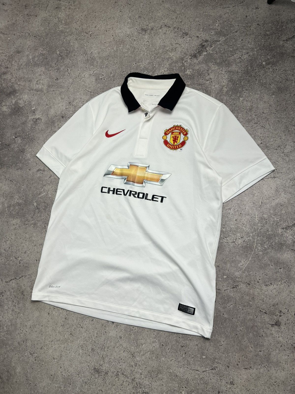 Nike Manchester United Nike 2014/15 Y2k Streetwear Football Shirt Size US L / EU 52-54 / 3 - 3 Thumbnail