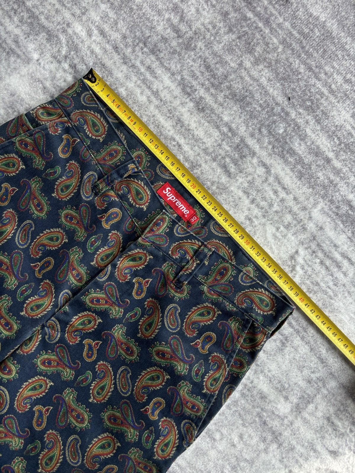 Supreme Supreme Paisley Work Pants 30 Size US 30 / EU 46 - 13 Thumbnail