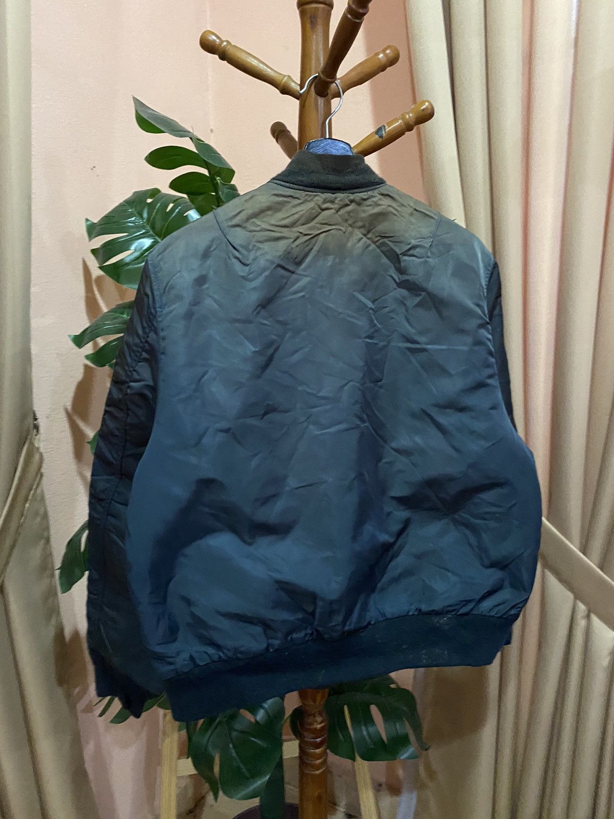I. Spiewak And Sons Vintage U.S. Army Air Force MA-1 Flight Jacket Made In USA Size US M / EU 48-50 / 2 - 12 Thumbnail