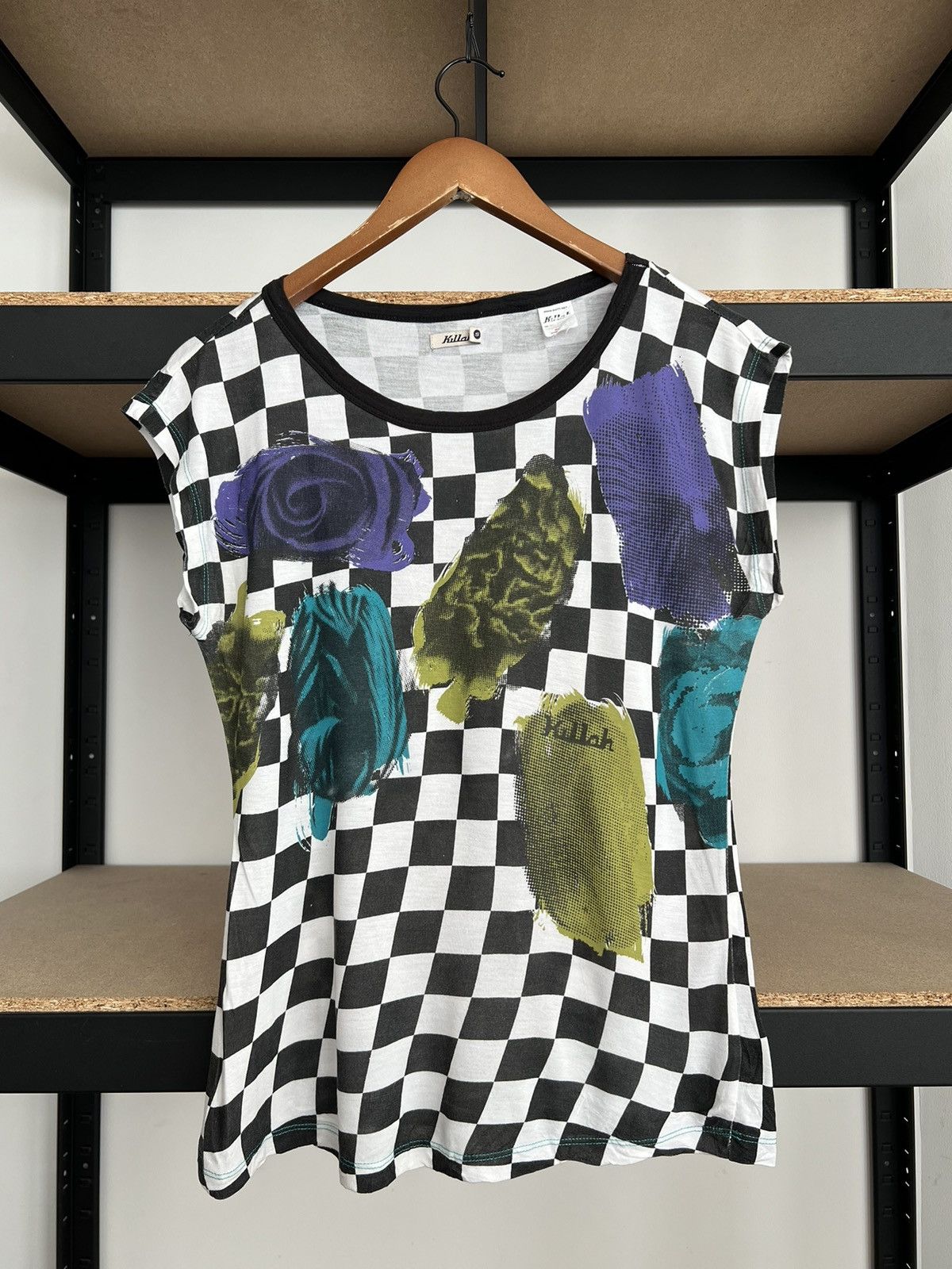 Miss Sixty Killah by Miss Sixty Printed Y2K Tank Top Size S / US 4 / IT 40 - 1 Thumbnail