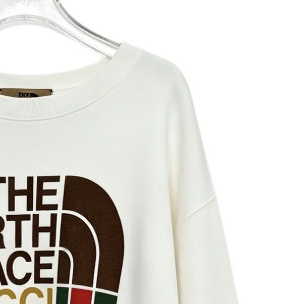 Gucci GUCCI x THE NORTH FACE Pullover Sweatshirt K26WX Size M / US 6-8 / IT 42-44 - 3 Thumbnail