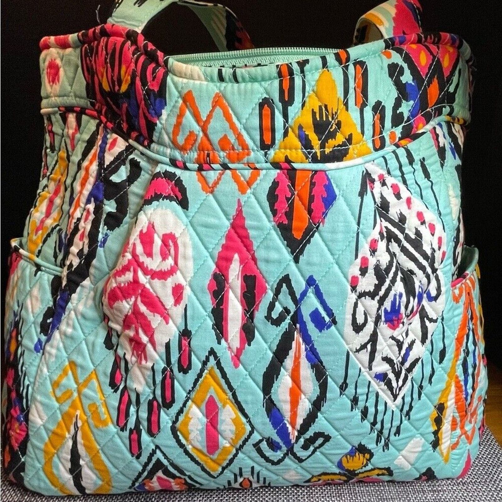 Vera Bradley Vera Bradley Glenna Quilted Pueblo Satchel Shoulder Bag Size ONE SIZE - 1 Thumbnail