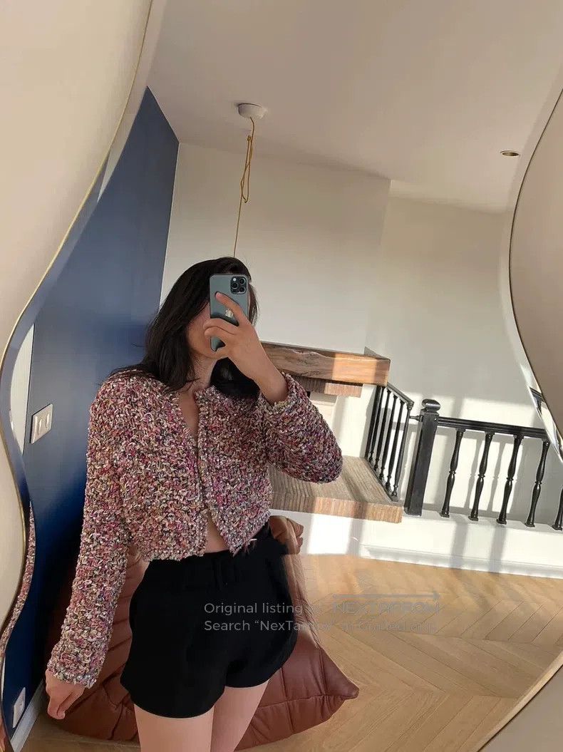 Chanel Chanel 21p colourful cotton pearl woven short coat Size XXS / US 00 / IT 34 - 8 Thumbnail
