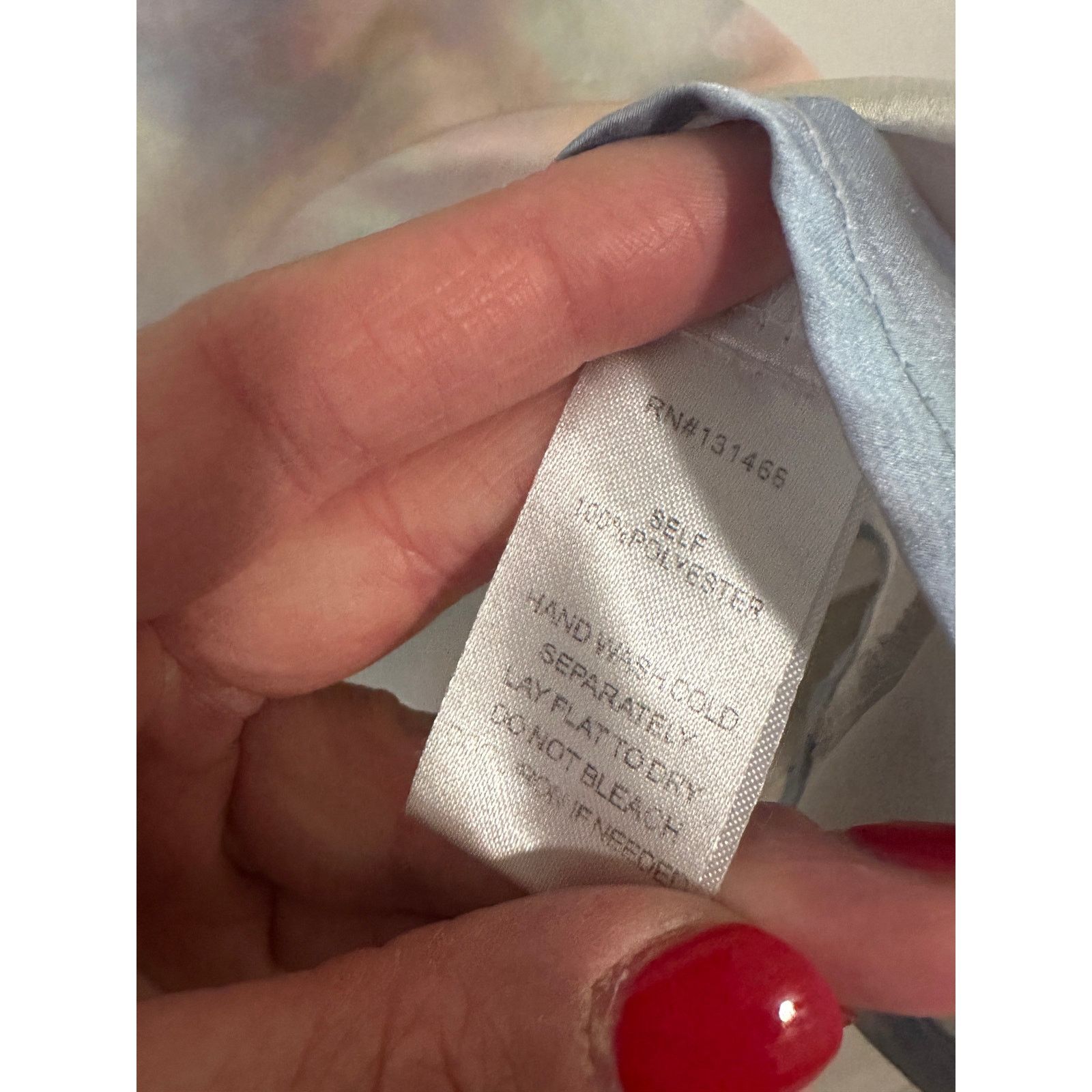 Other KARLIE Tie Dye Multicolor Short Rolled Sleeve V-Neck Blouse Size M / US 6-8 / IT 42-44 - 9 Thumbnail