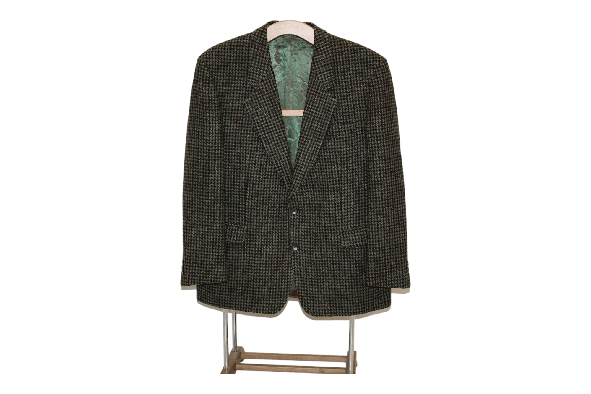 Harris Tweed VTG Harris Tweed x Konen x Teller Austria Handwoven Coat Size US XXL / EU 58 / 5 - 3 Thumbnail