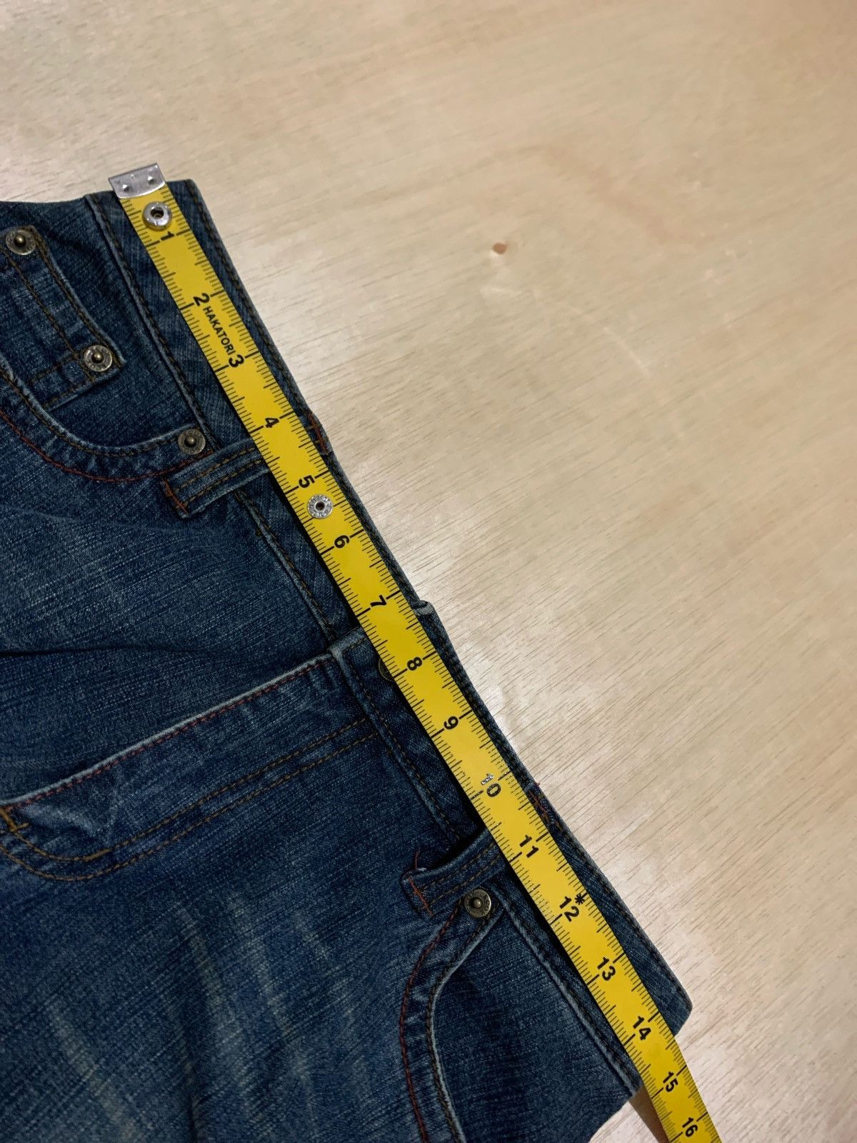 14th Addiction × 20471120 × Japanese Brand Vintage Flare Jeans Ecox Eco-Lifestyle Bootcut Size US 29 - 9 Thumbnail