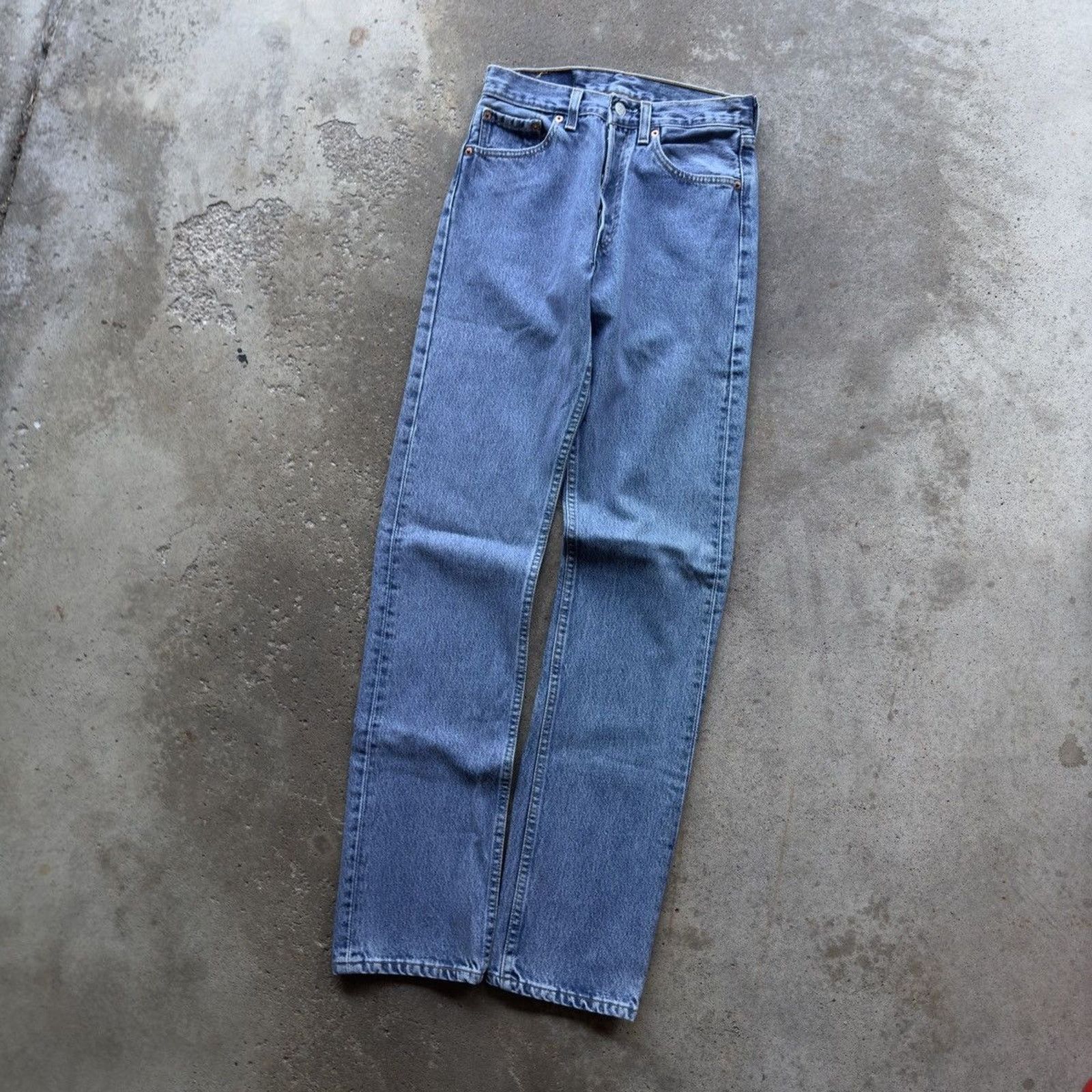 Vintage 90s Women’s Levi’s 501 Jeans Made in USA ERD Grunge Size 27" / US 4 / IT 40 - 3 Thumbnail
