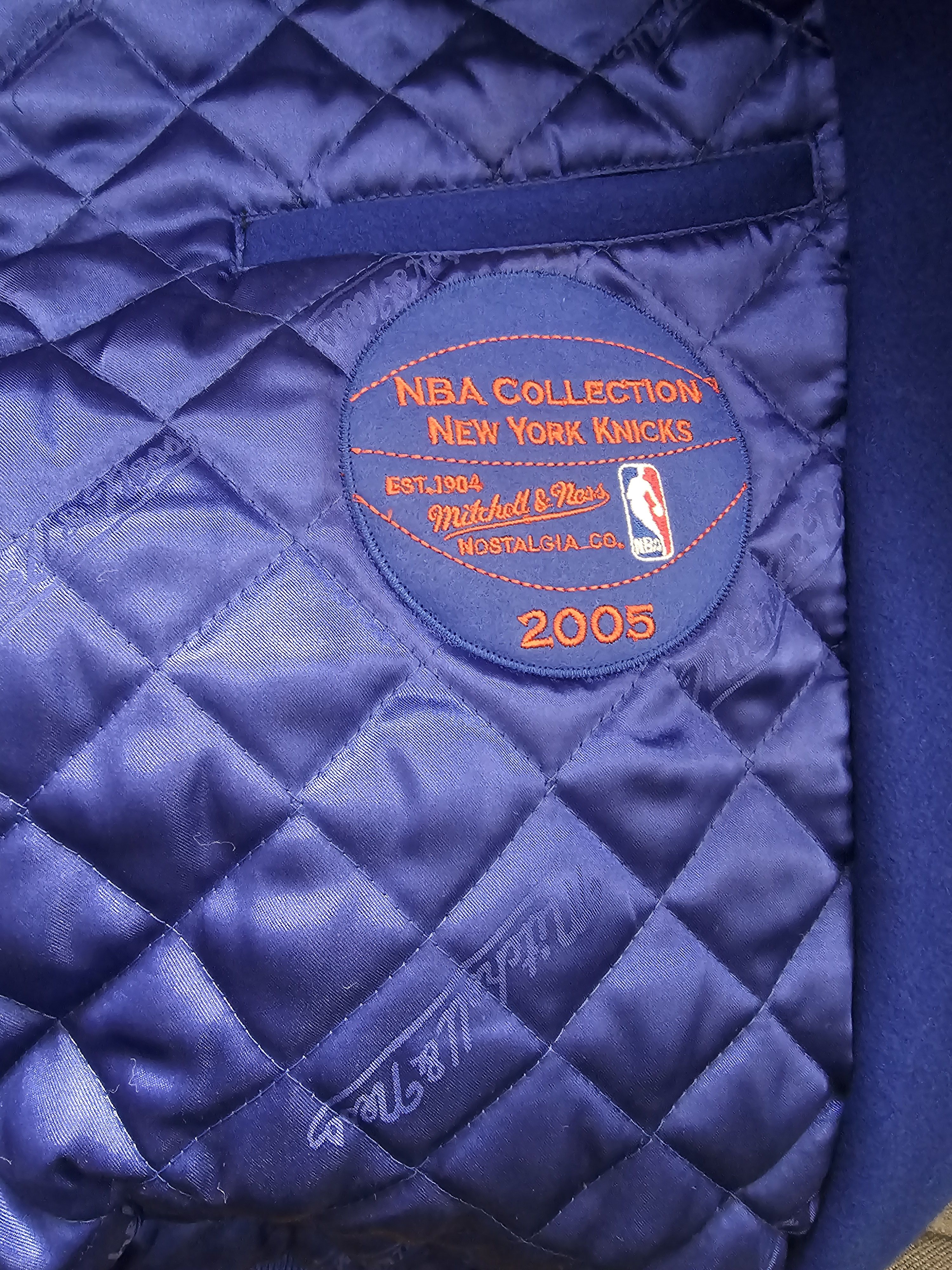 Mitchell & Ness New York Knicks Hardwood Classics Jacket Size US XXL / EU 58 / 5 - 5 Thumbnail