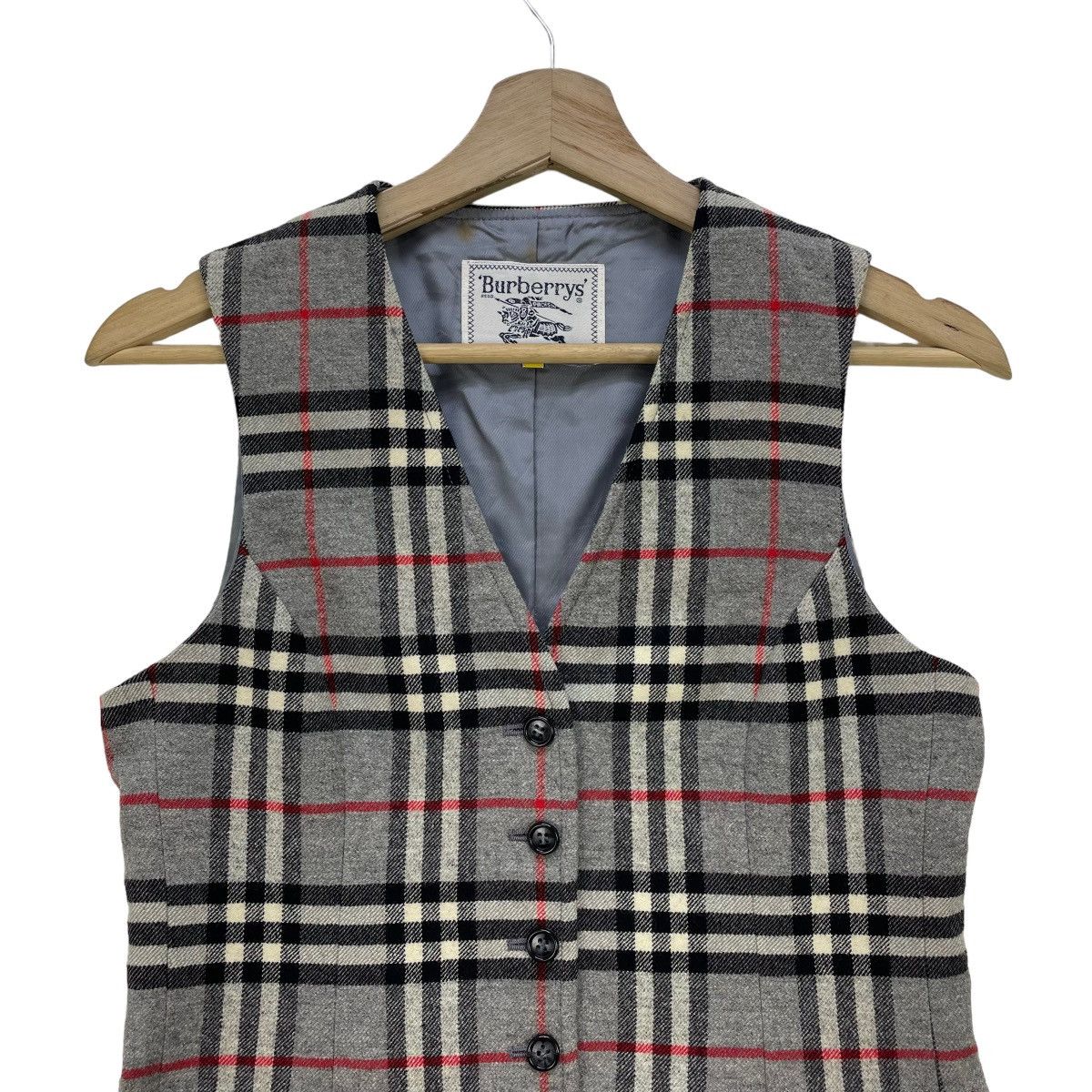 Burberry 💥Burberry Nova Check Vest Jacket Size S / US 4 / IT 40 - 5 Thumbnail