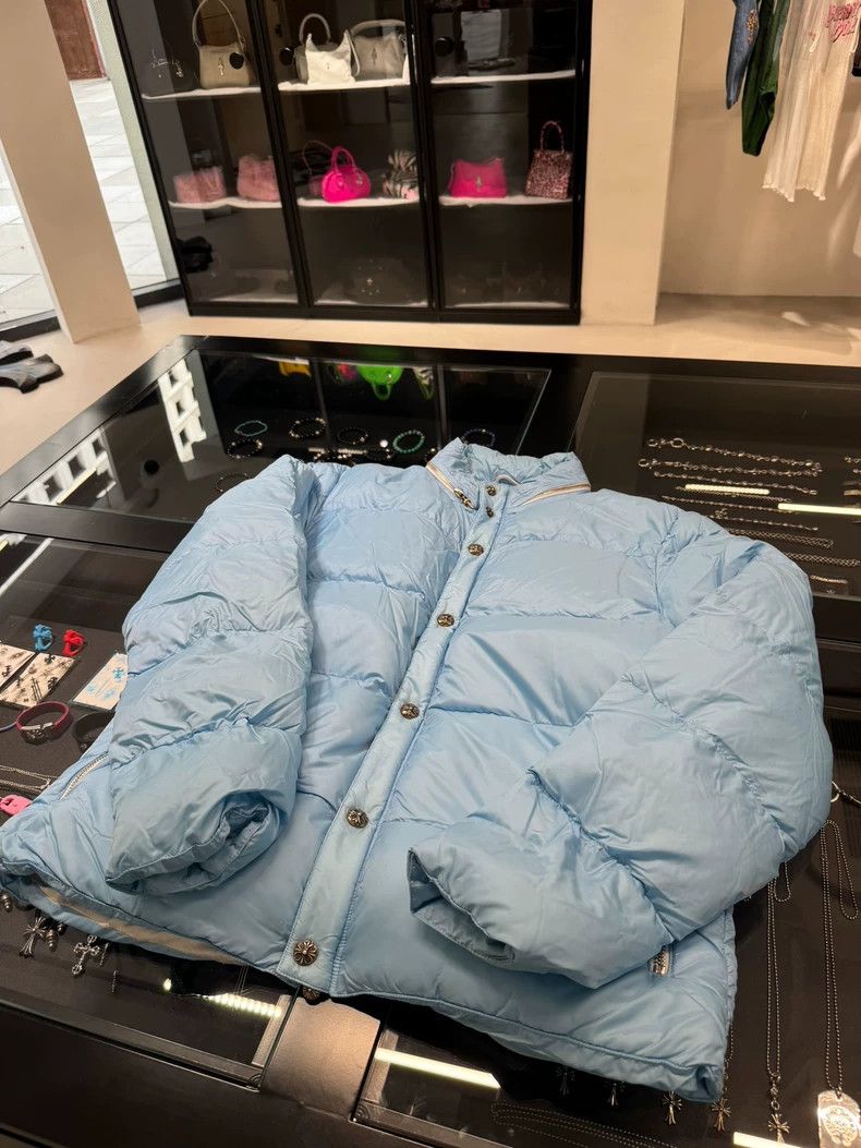 Chrome Hearts Chrome Hearts Baby Blue Down Jacket-yf Size US XXL / EU 58 / 5 - 1 Thumbnail
