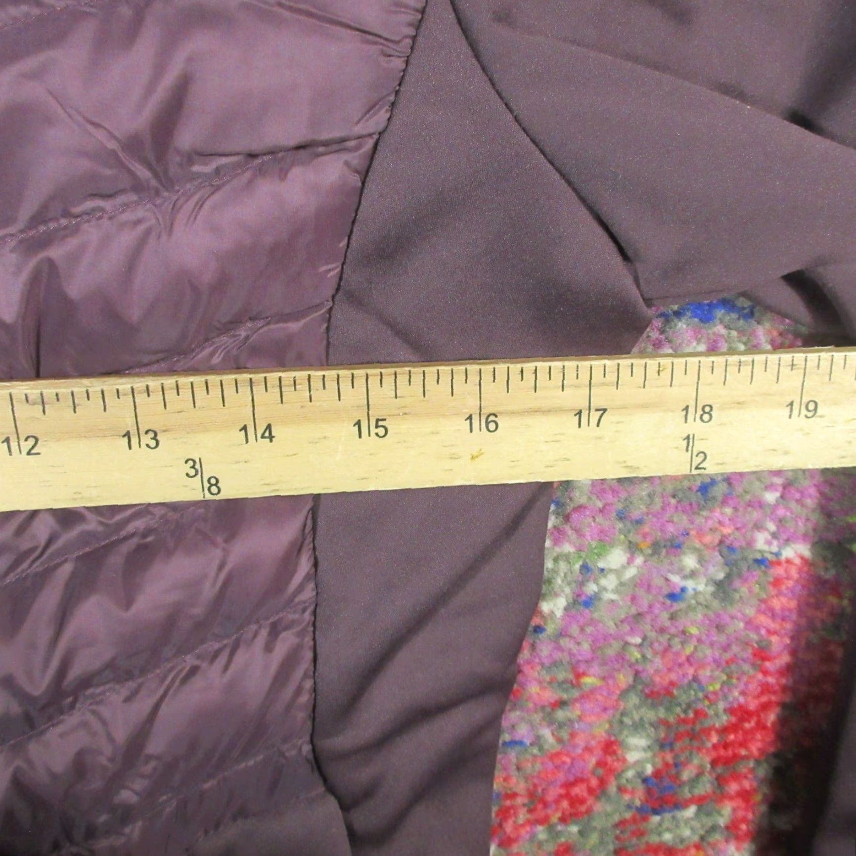 Vintage 32 Degrees Heat Puffer Jacket Women S Burgundy Mixed Media Packable NEW NWT Jacket Size S / US 4 / IT 40 - 7 Thumbnail