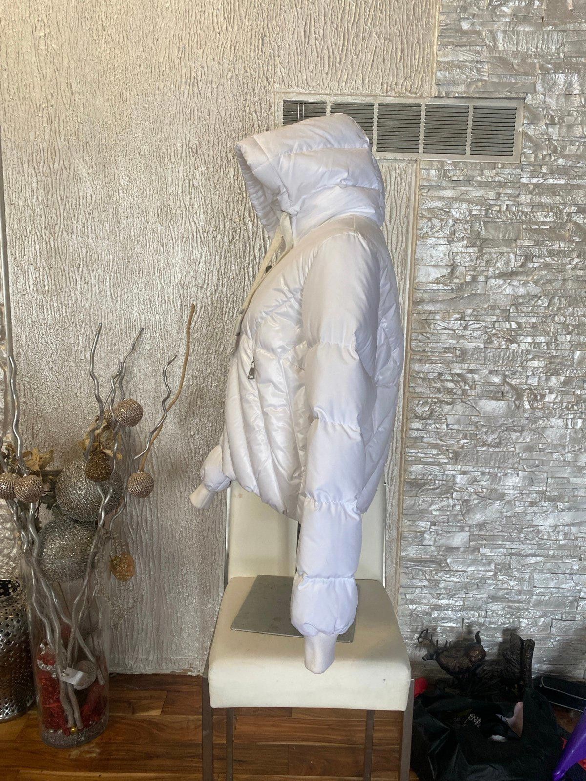 Khrisjoy Khrisjoy Crop Puff Jacket | White Sz 2 Size XS / US 0-2 / IT 36-38 - 7 Thumbnail