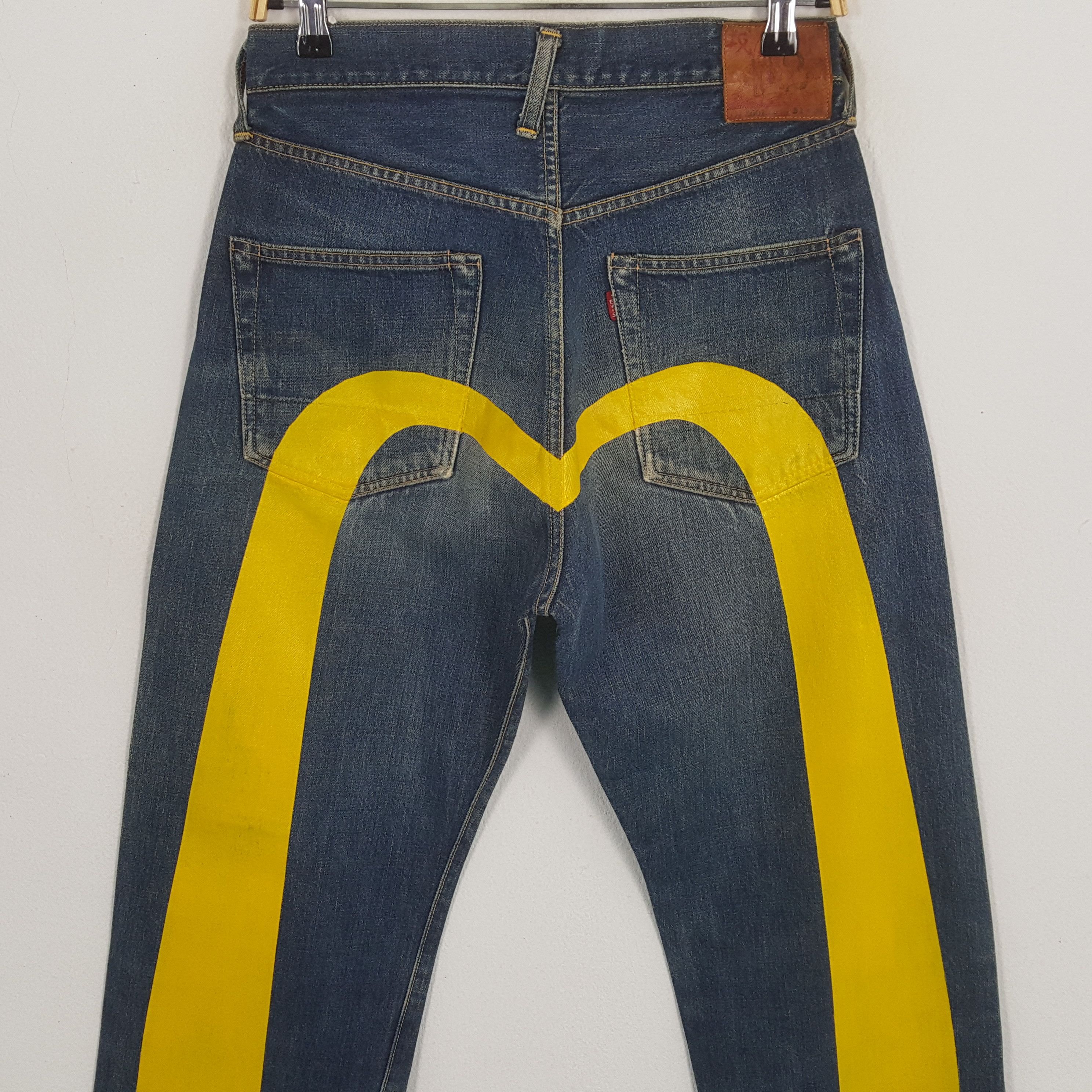 Evisu × Japanese Brand × Vintage Vintage EVIS Japanese Brand Daicock Custom Style Jeans Size US 28 / EU 44 - 2 Thumbnail