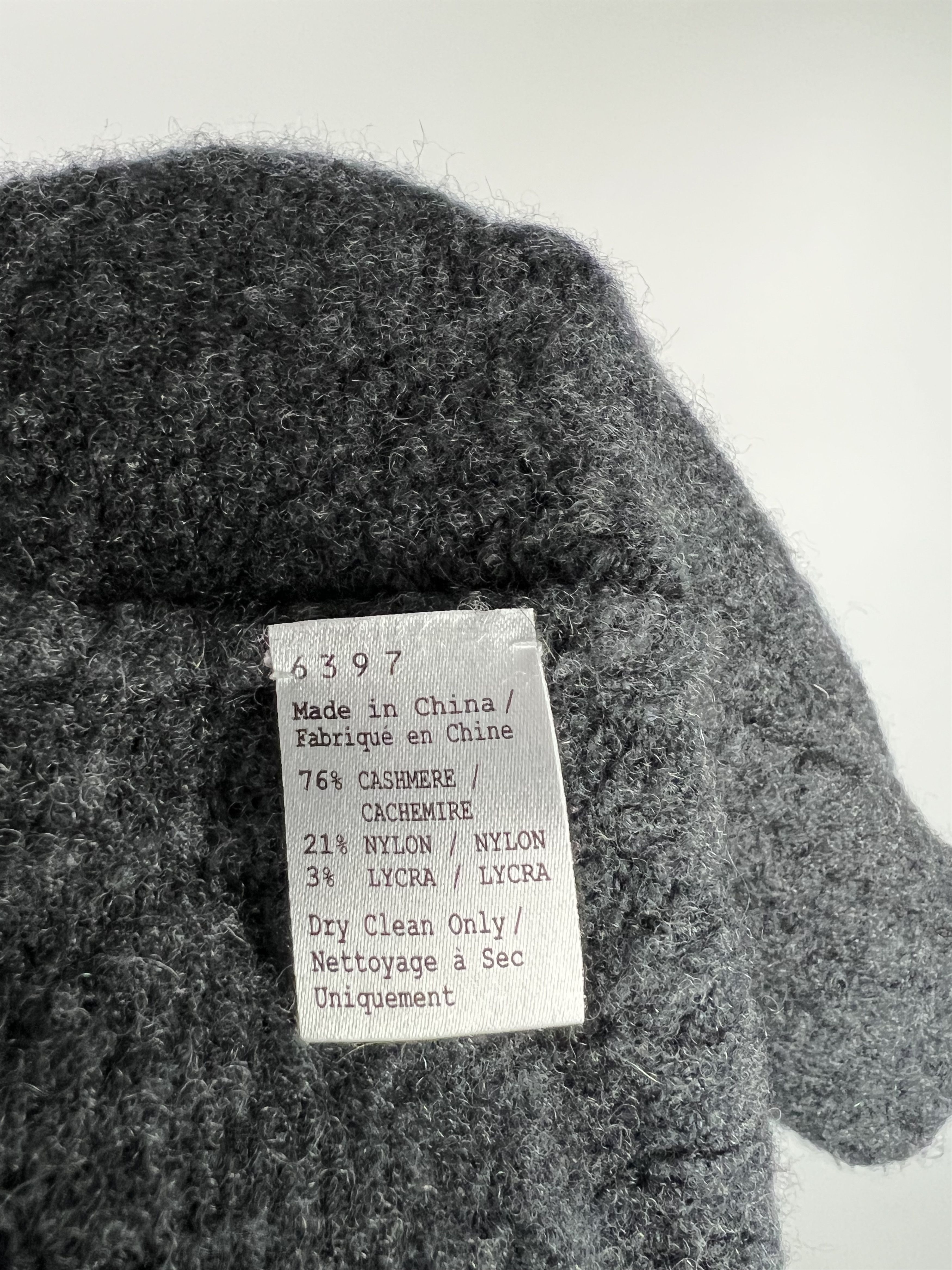 6397 6397 Women's Gray Cashmere Sweater Jumper Size M Oversized Size M / US 6-8 / IT 42-44 - 9 Thumbnail