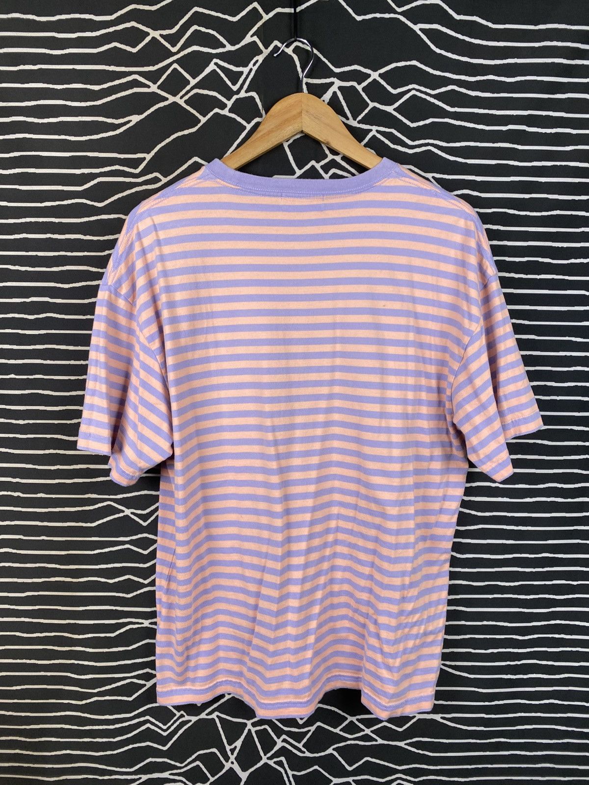 X-LARGE XLARGE Striped Monkey Embroidered T-Shirt Pastel Purple Pink Size US M / EU 48-50 / 2 - 2 Thumbnail