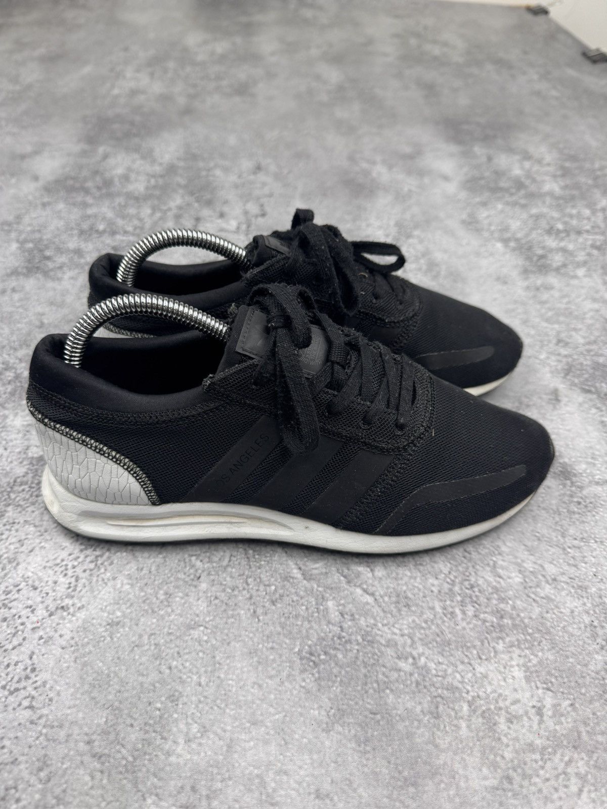 Adidas Adidas Los Angeles Women Black White Sneakers Size 39 Size US 9 / IT 39 - 4 Thumbnail