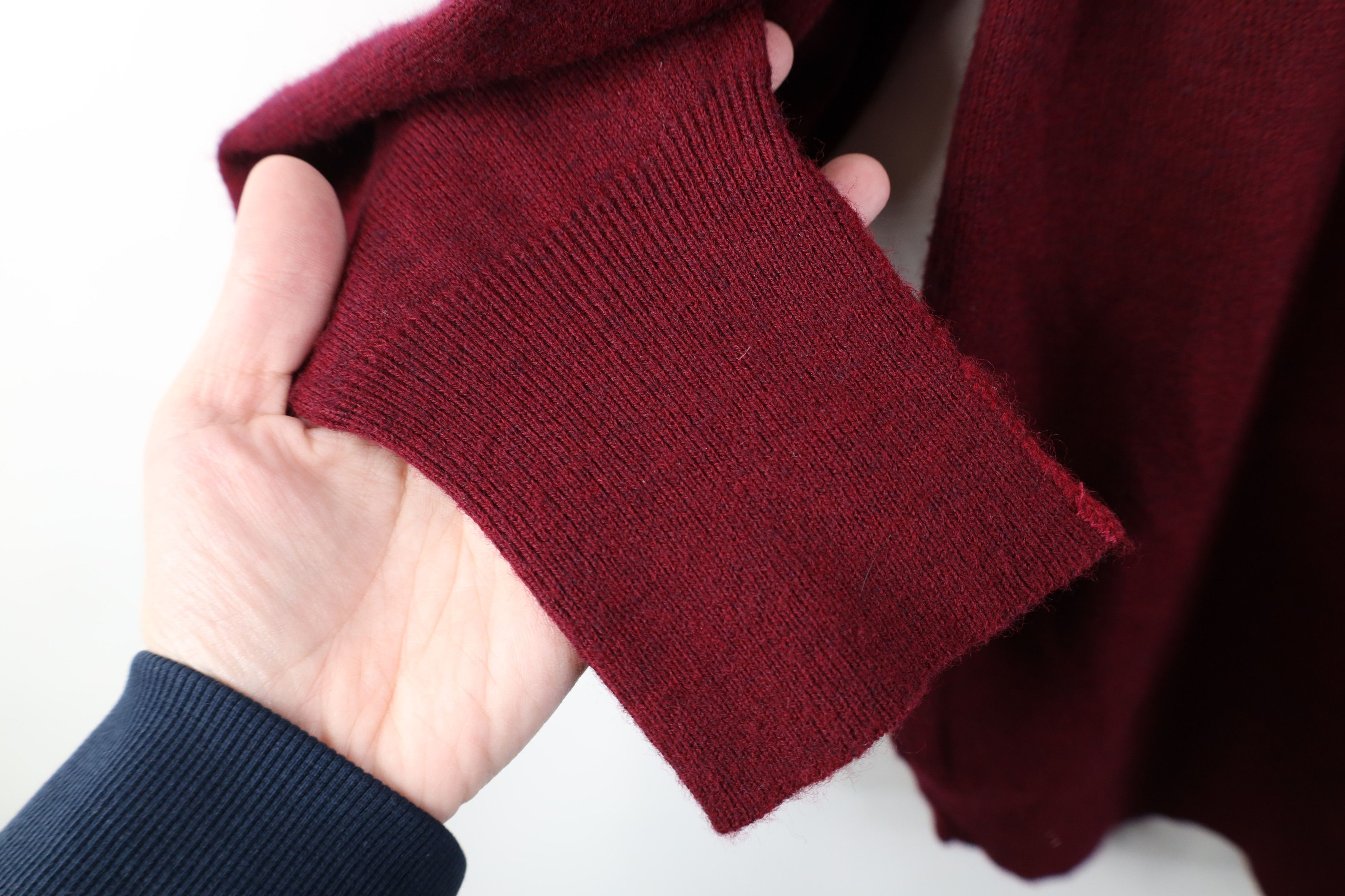 Vintage Vintage 70s Streetwear Wool Blend Knit Collared Sweater USA Size US M / EU 48-50 / 2 - 8 Thumbnail