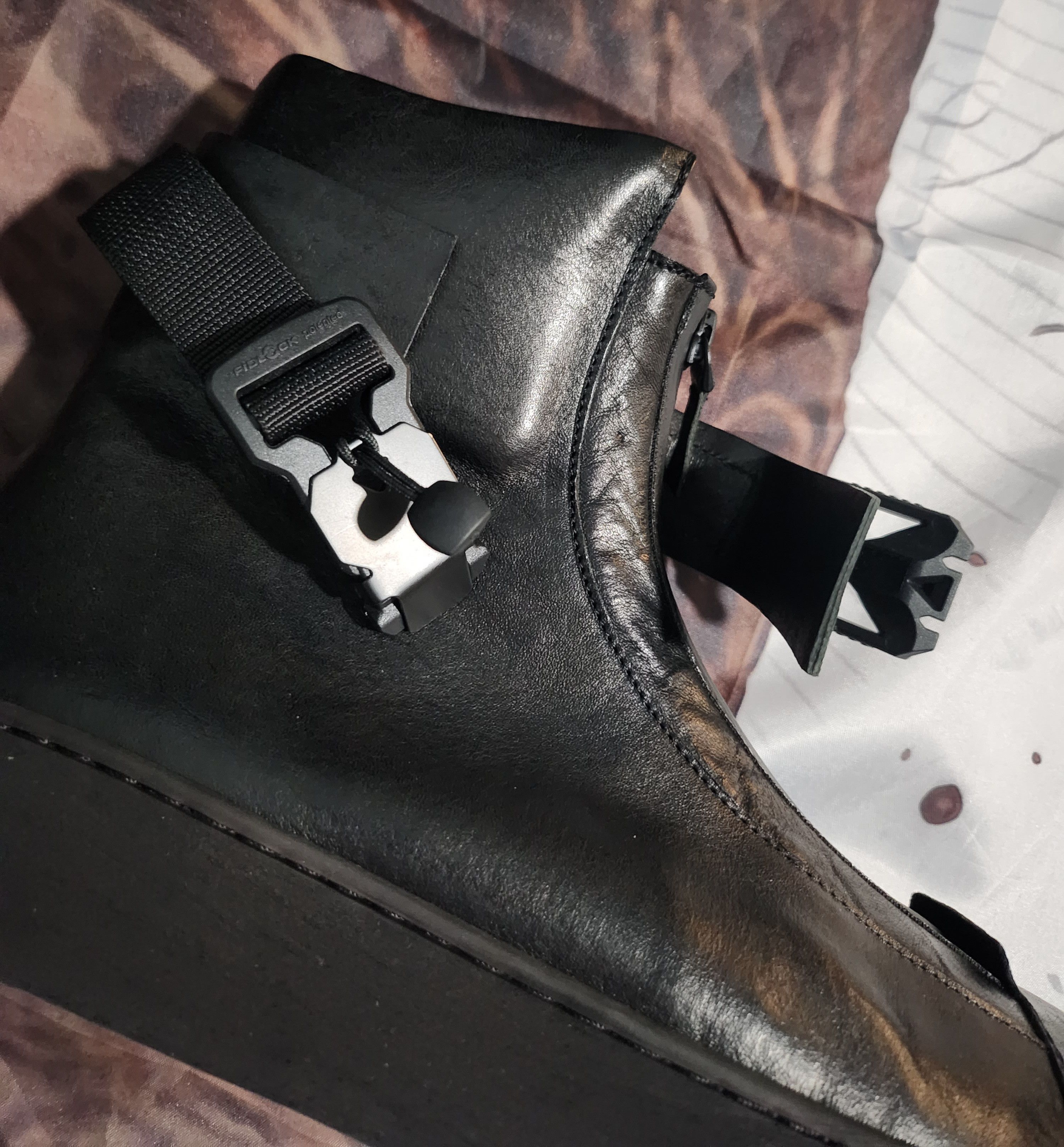 The Last Conspiracy KEVIN soft BLACK Size US 11 / EU 44 - 10 Thumbnail