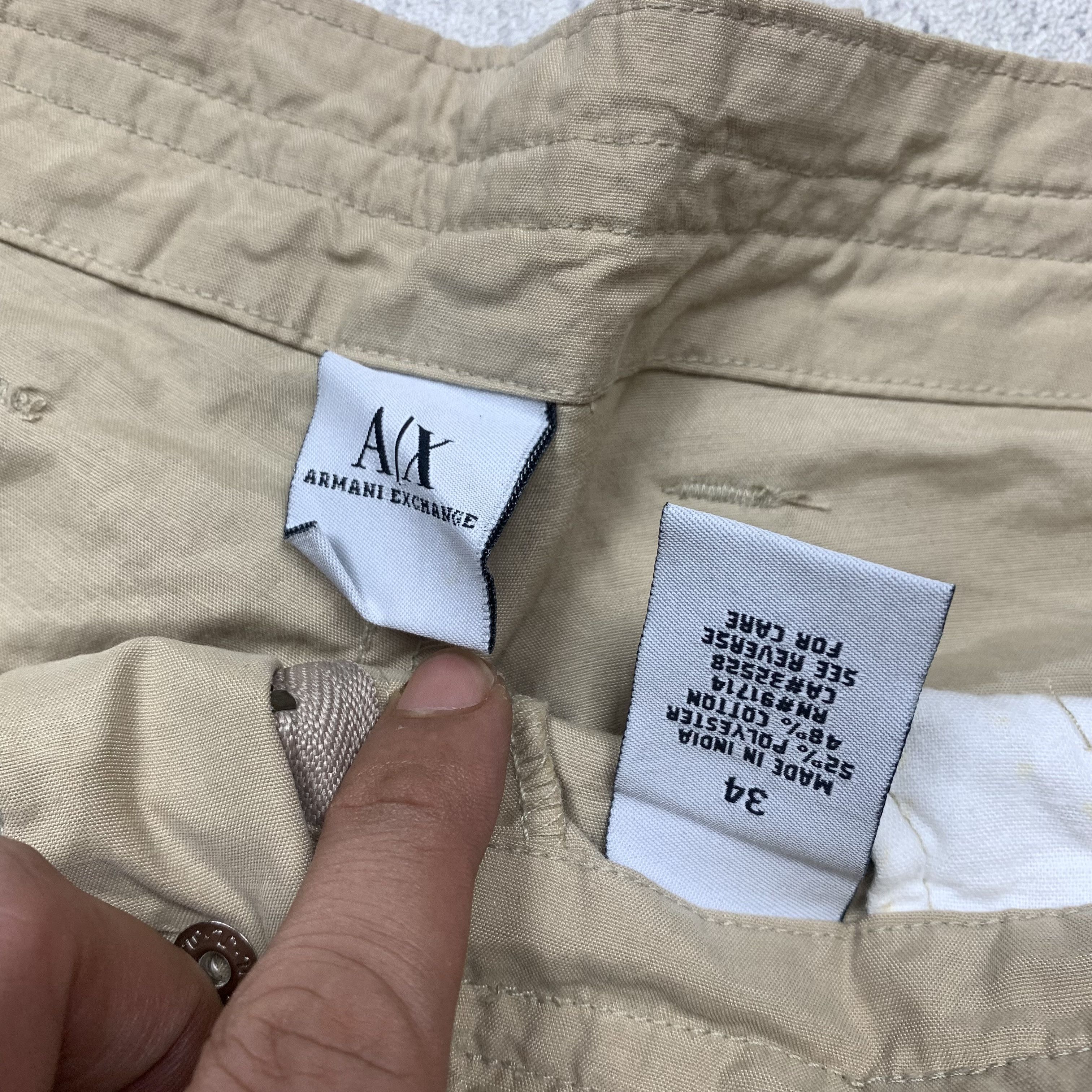 Armani Exchange Armani Exchange Shorts Cargo Pants Size US 36 / EU 52 - 9 Thumbnail