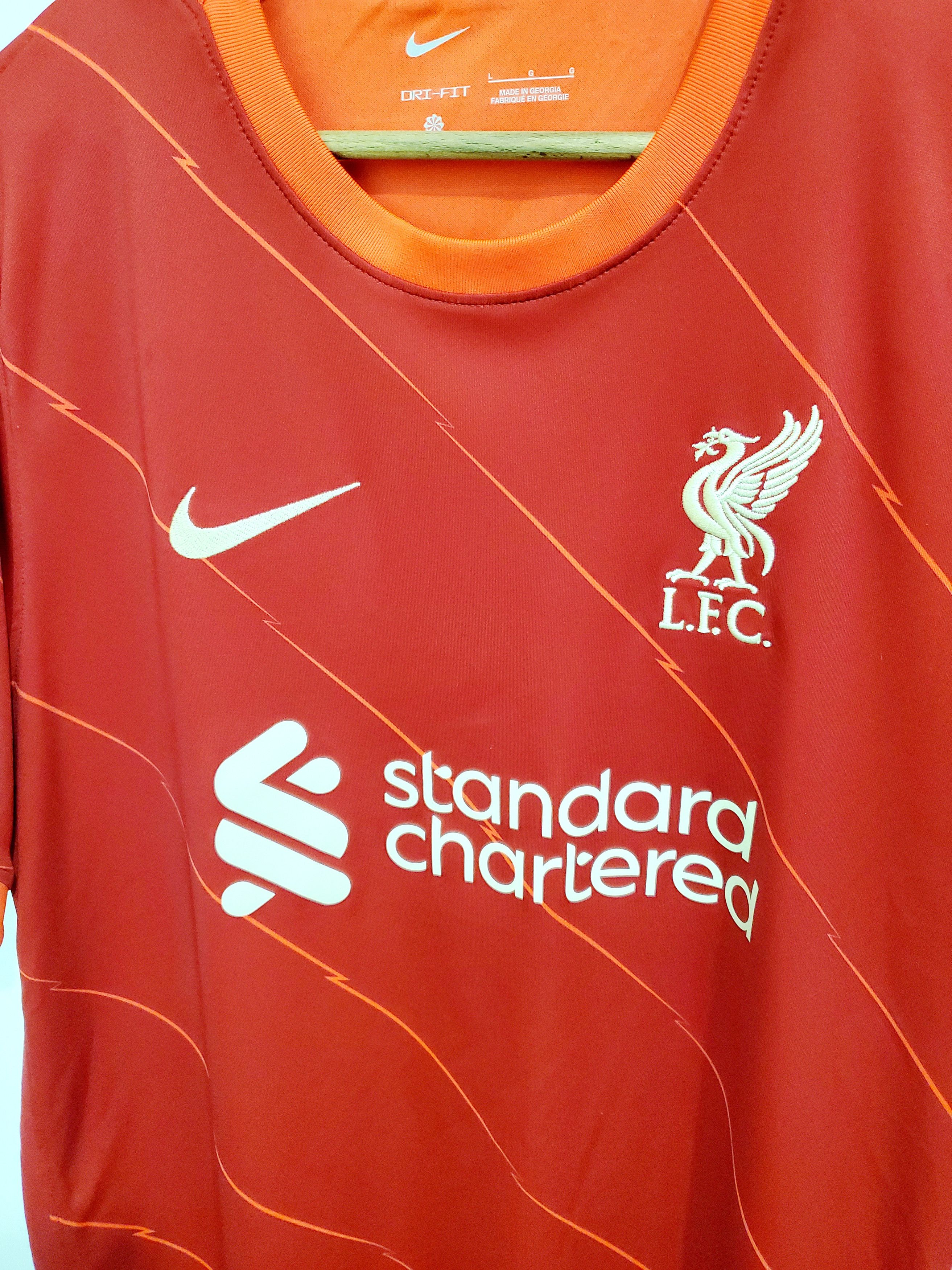 Nike Nike Liverpool FC 2021/22 Home jersey perfect condition L Size US L / EU 52-54 / 3 - 2 Thumbnail