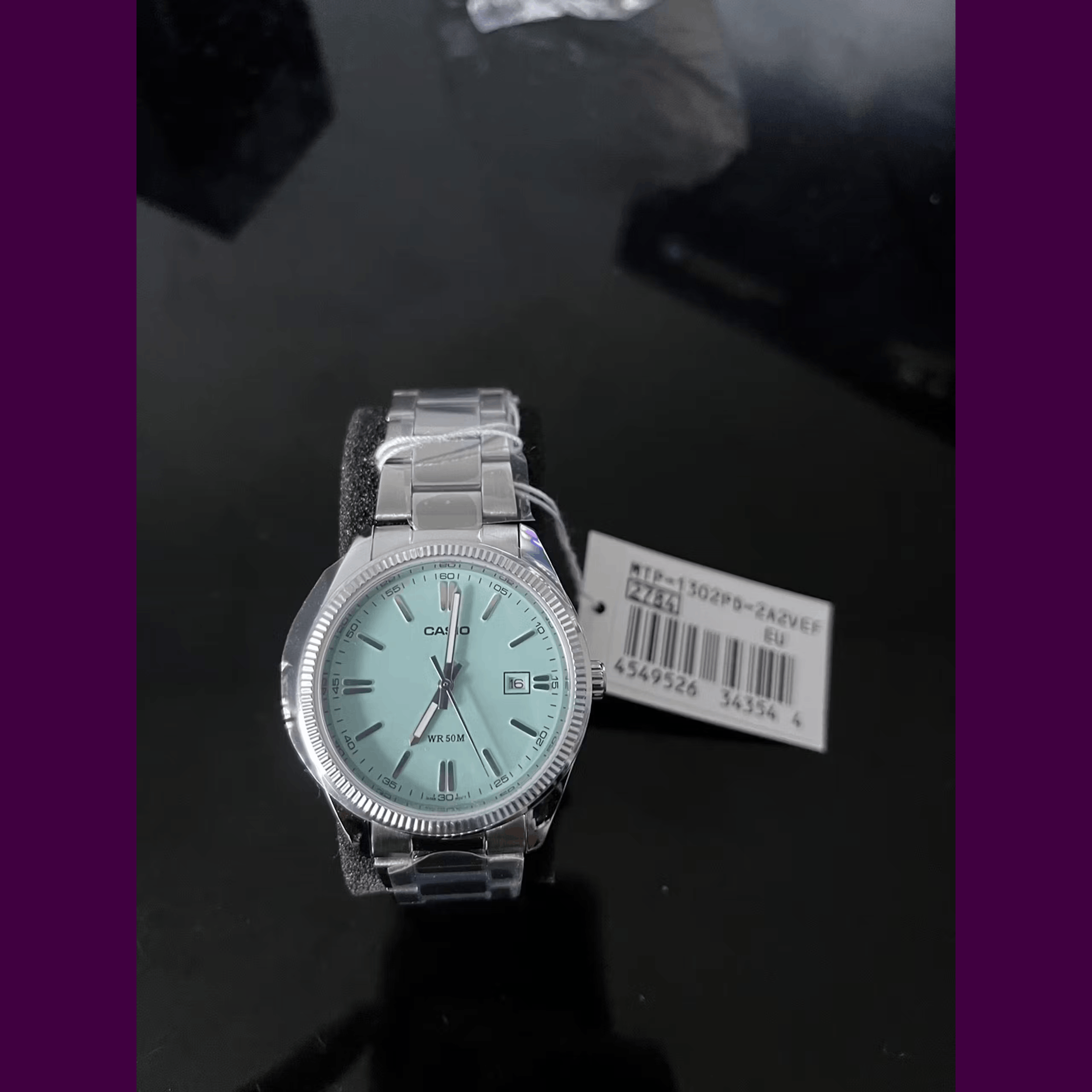 Casio Tiffany Blue mtp-1302pd-2a2vef