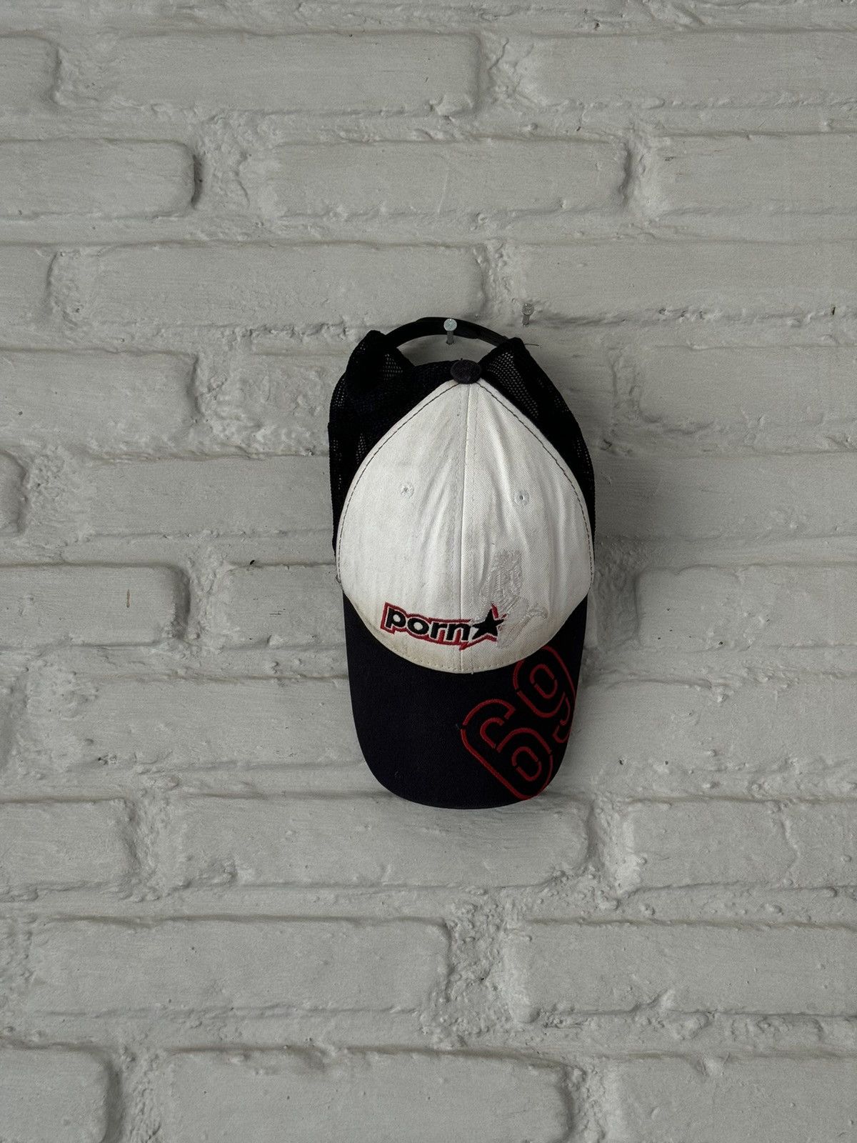 Playboy Vintage 90s Pornstar Porn Star XXX Trucker Hat Size ONE SIZE - 2 Thumbnail