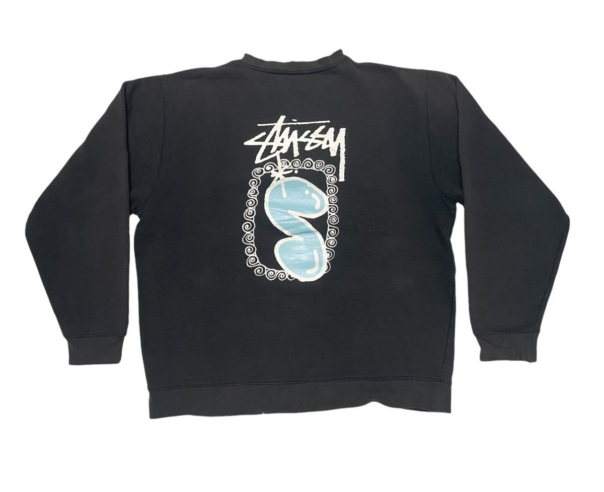 Stussy VINTAGE STUSSY CREWNECK RARE BACKHIT Size US XL / EU 56 / 4 - 3 Thumbnail