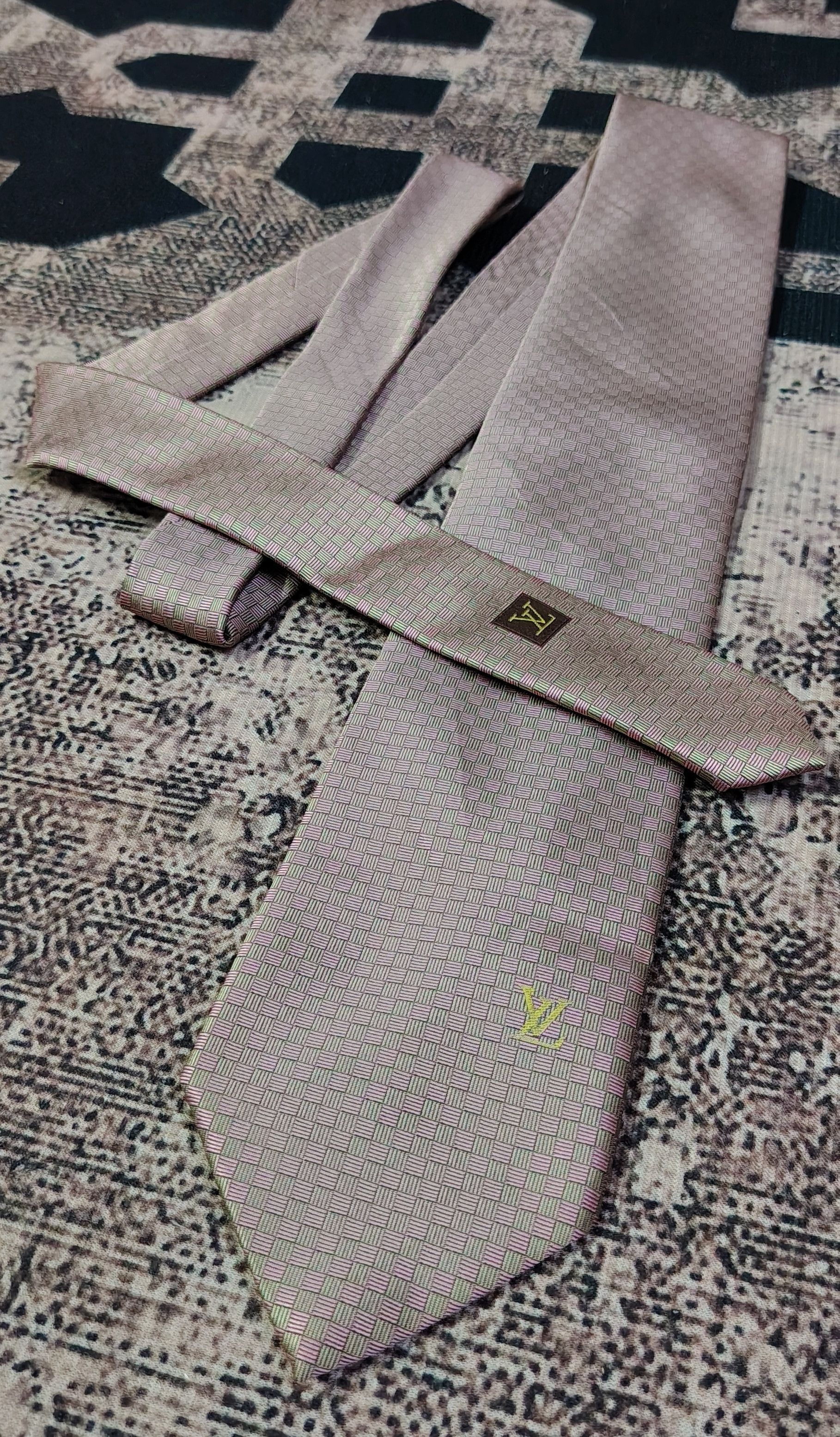 Louis Vuitton Louis Vuitton Micro Damier Tie Size ONE SIZE - 1 Thumbnail
