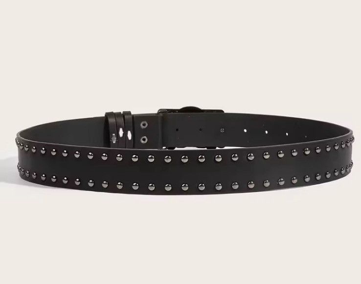 Japanese Brand Skull Buckle PU Leather Belt Size ONE SIZE - 2 Thumbnail