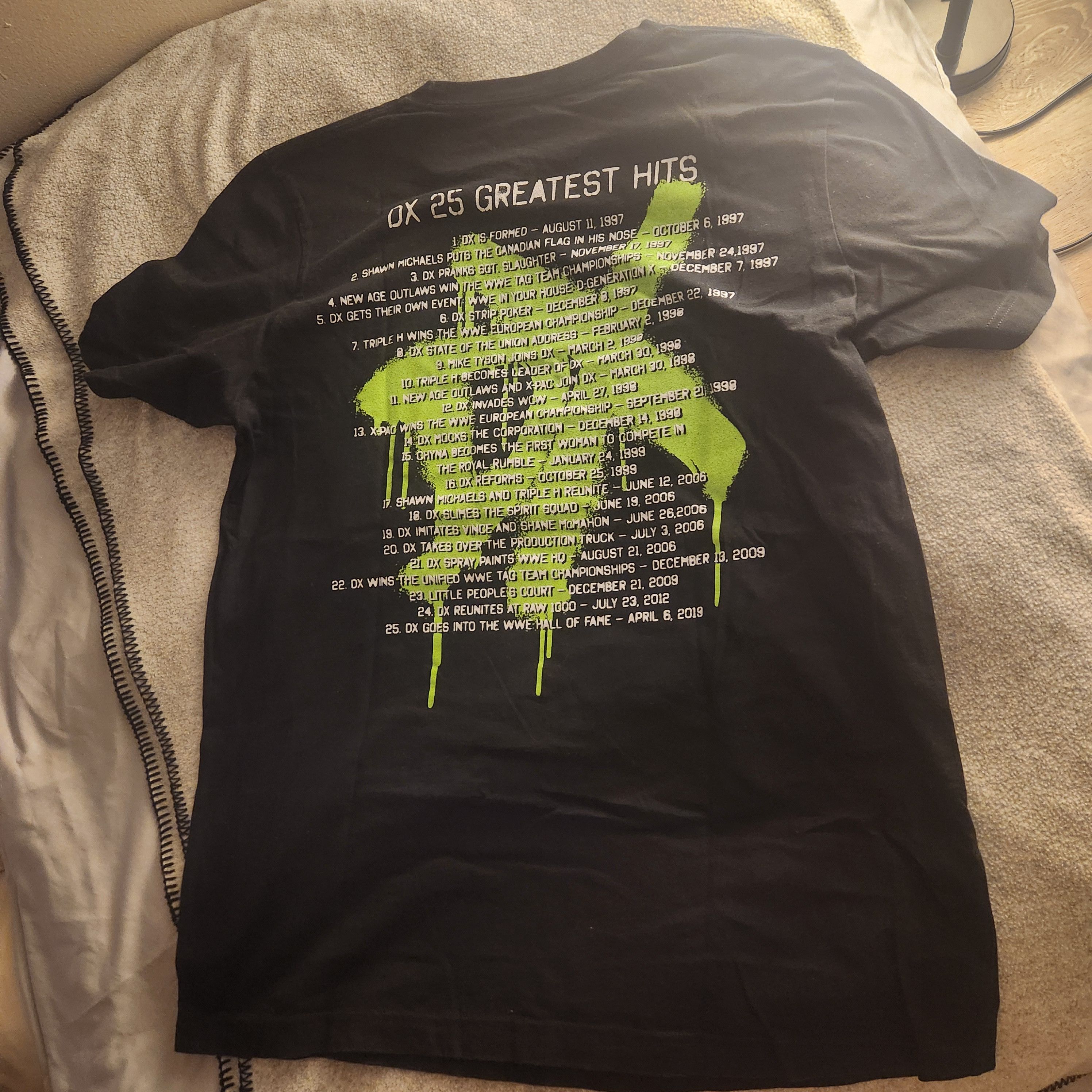 WWE DX Degeneration X Shirt Size US L / EU 52-54 / 3 - 3 Thumbnail