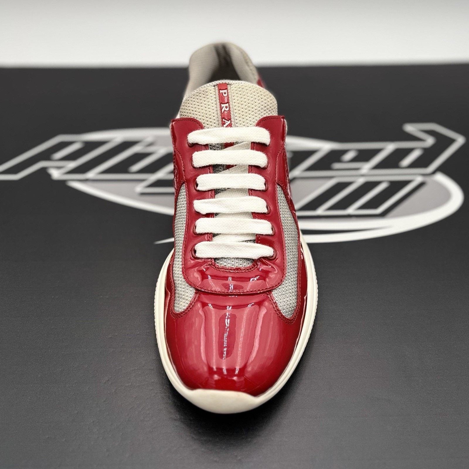 Prada Size 9 UK (10 US) - Prada Americas Cup ' Red, White ' Size US 10 / EU 43 - 14 Thumbnail
