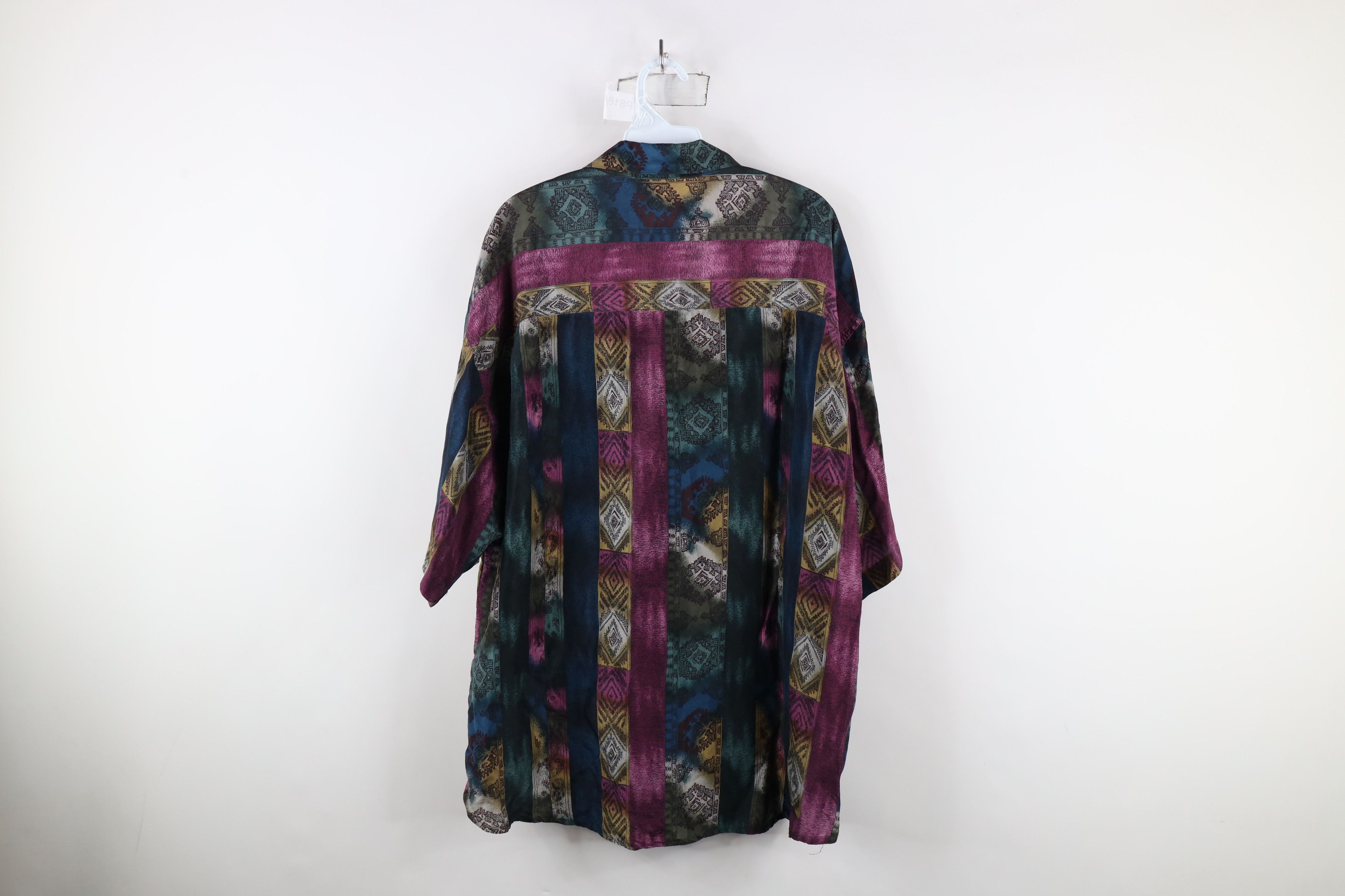 Vintage Vintage 90s Streetwear Southwestern Baggy Fit Button Shirt Size US XL / EU 56 / 4 - 8 Thumbnail