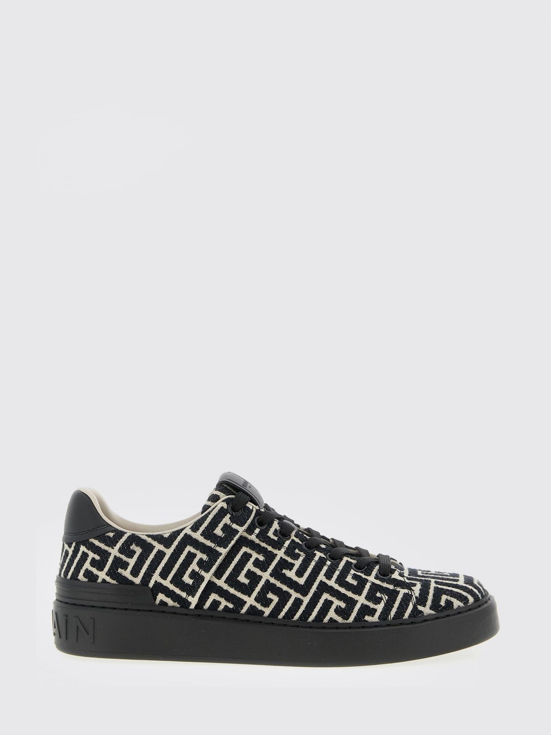 Balmain Balmain Sneakers Men Black Size US 10 / EU 43 - 1 Thumbnail