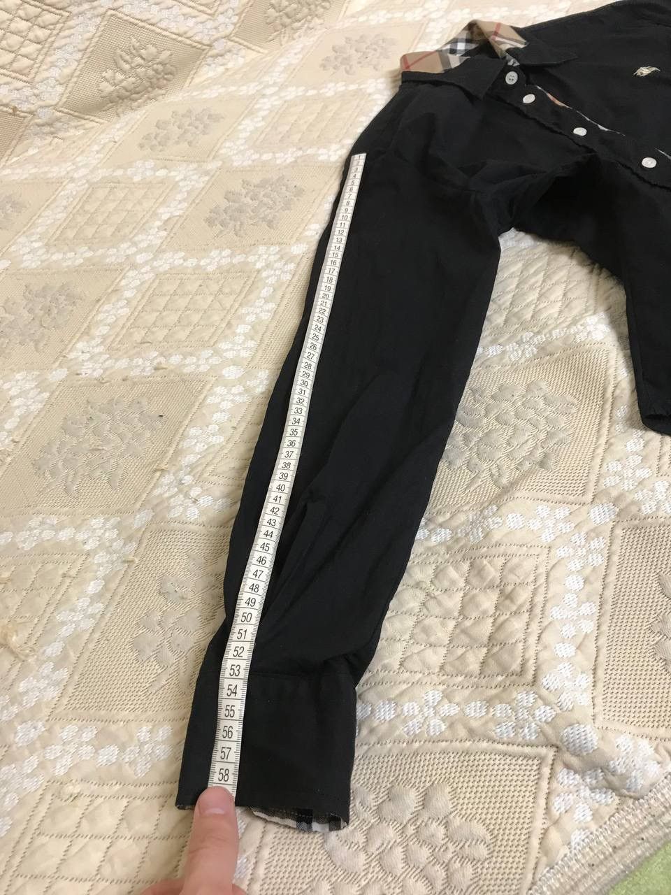 Burberry 🔥 Vintage Burberry Nova Check Black Button Up Shirt Size M / US 6-8 / IT 42-44 - 12 Thumbnail