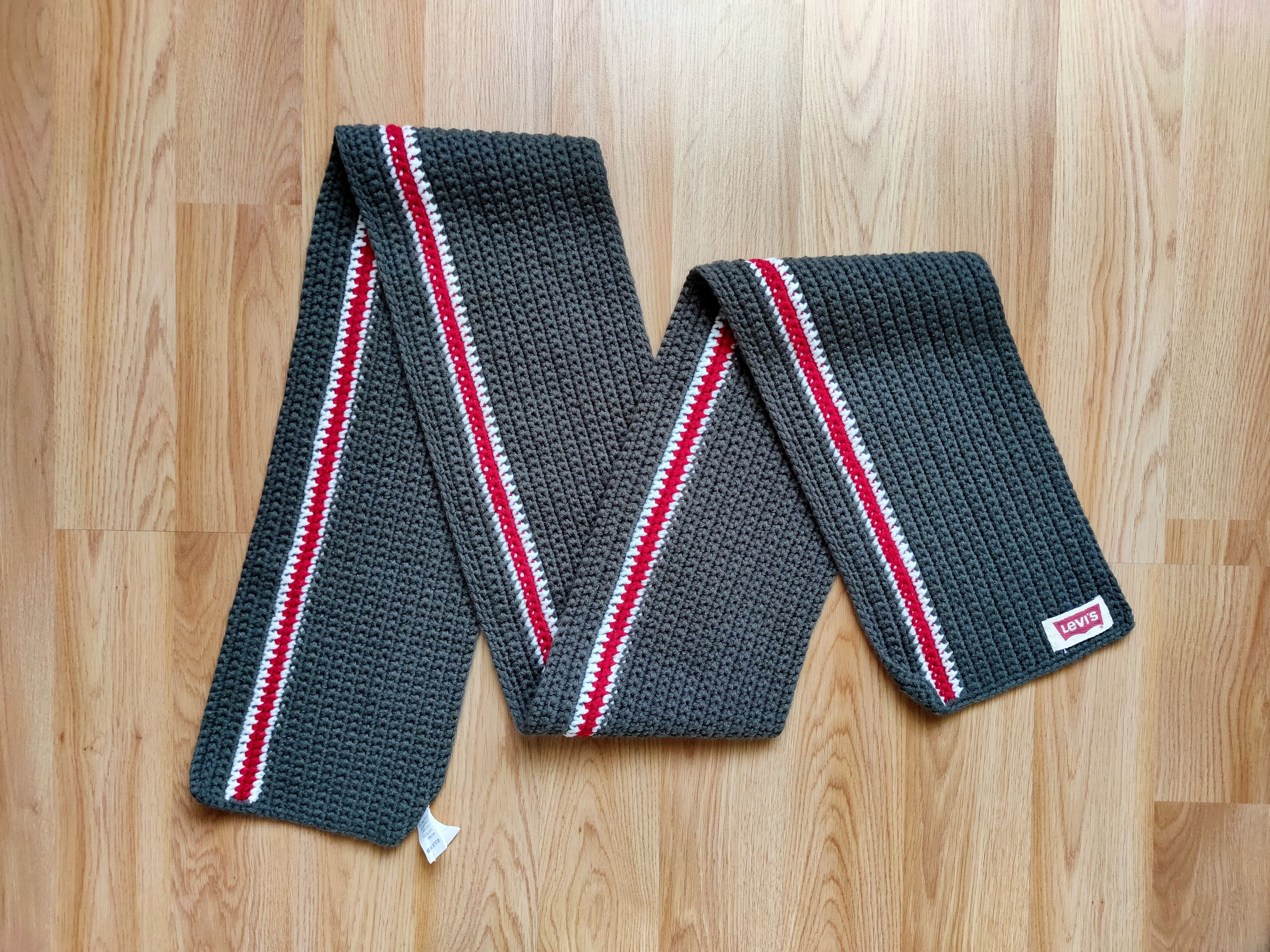 Levi's Vintage Knitted Scarf Levis Size ONE SIZE - 2 Thumbnail