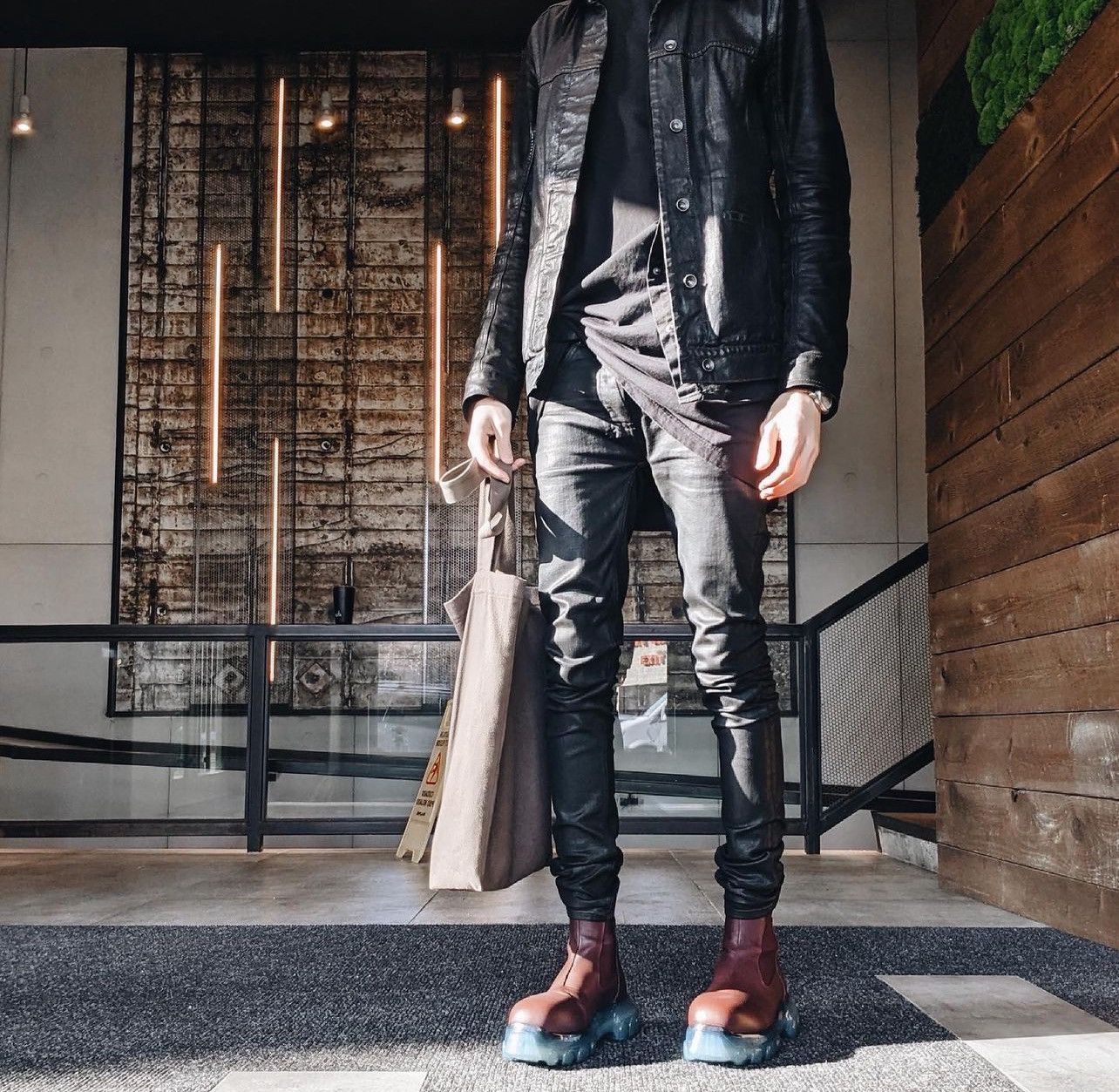 Rick Owens Rick owens FW20 PERFORMA Bozo Tractor Boots | Grailed display picture 2