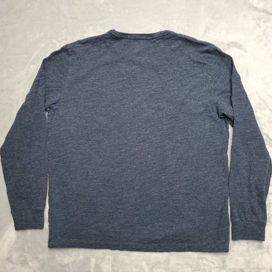 Polo Ralph Lauren VINTAGE Polo Ralph Lauren Shirt Mens L Blue Slim Fit Long Sleeve Cotton Crew Neck Tee Size US L / EU 52-54 / 3 - 6 Thumbnail