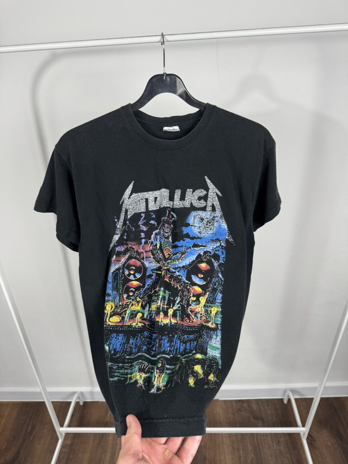 Metallica Vintage Metallica Graphic Band T Shirt Black Rock Metal Tee Size US S / EU 44-46 / 1 - 4 Thumbnail
