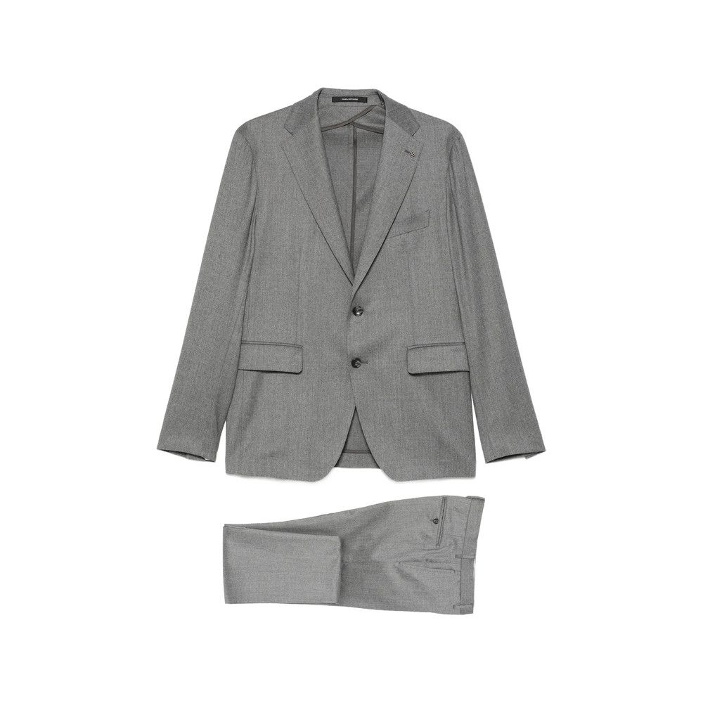 Tagliatore Tagliatore GREY Suits - Single Breasted Suits Size US M / EU 48-50 / 2 - 1 Thumbnail