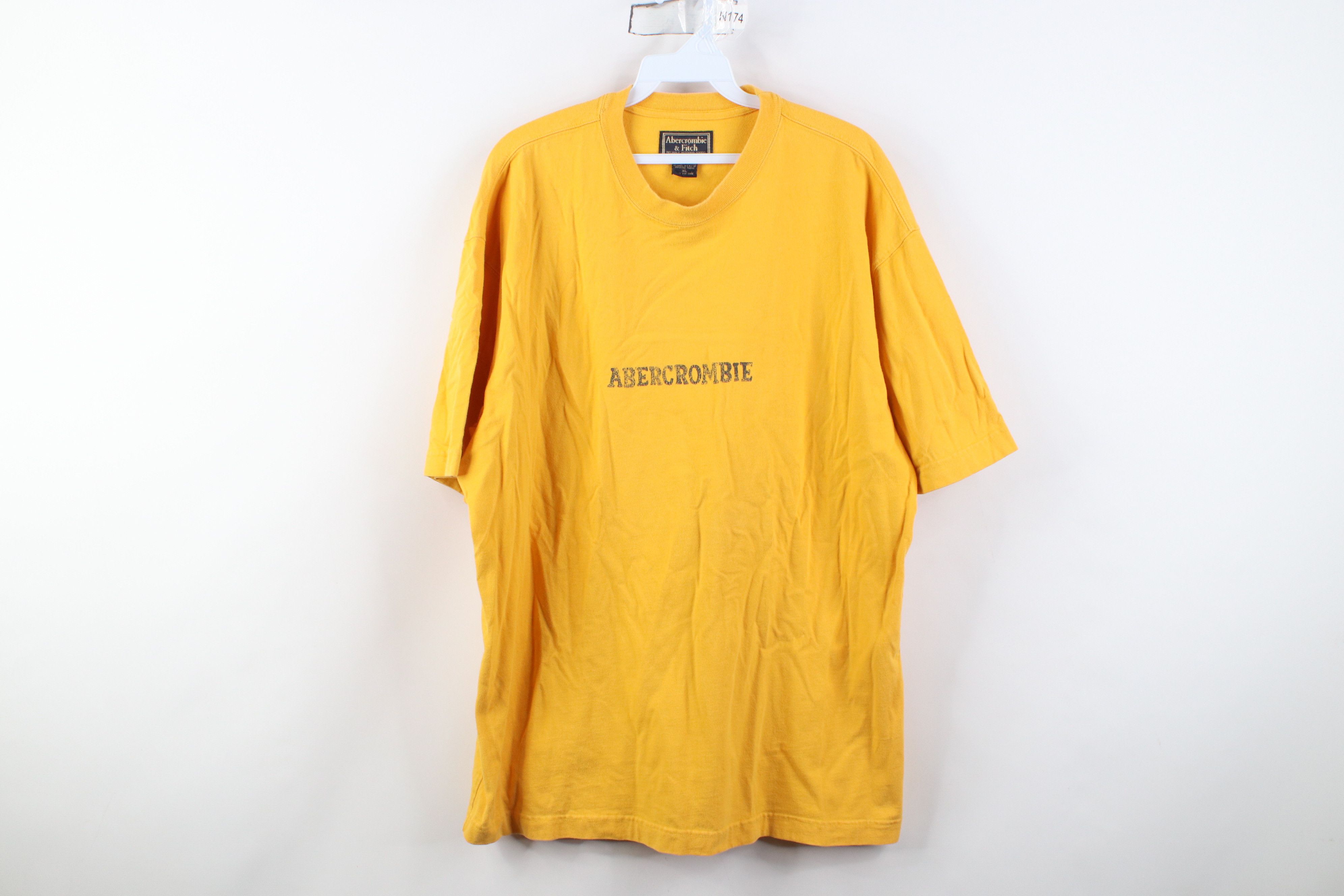 Abercrombie & Fitch Vintage 90s Y2K Abercrombie & Fitch Heavyweight T-Shirt USA Size US XL / EU 56 / 4 - 1 Thumbnail