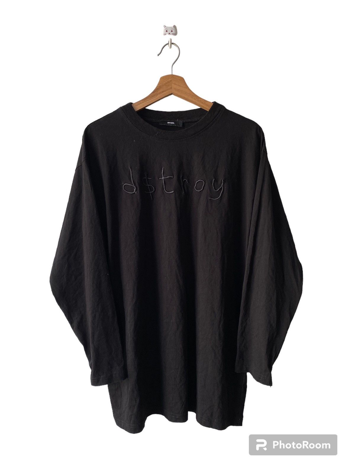 Diesel 2000s - Diesel Destroy Only The Brave Open Sleeve Tee Size US L / EU 52-54 / 3 - 1 Thumbnail